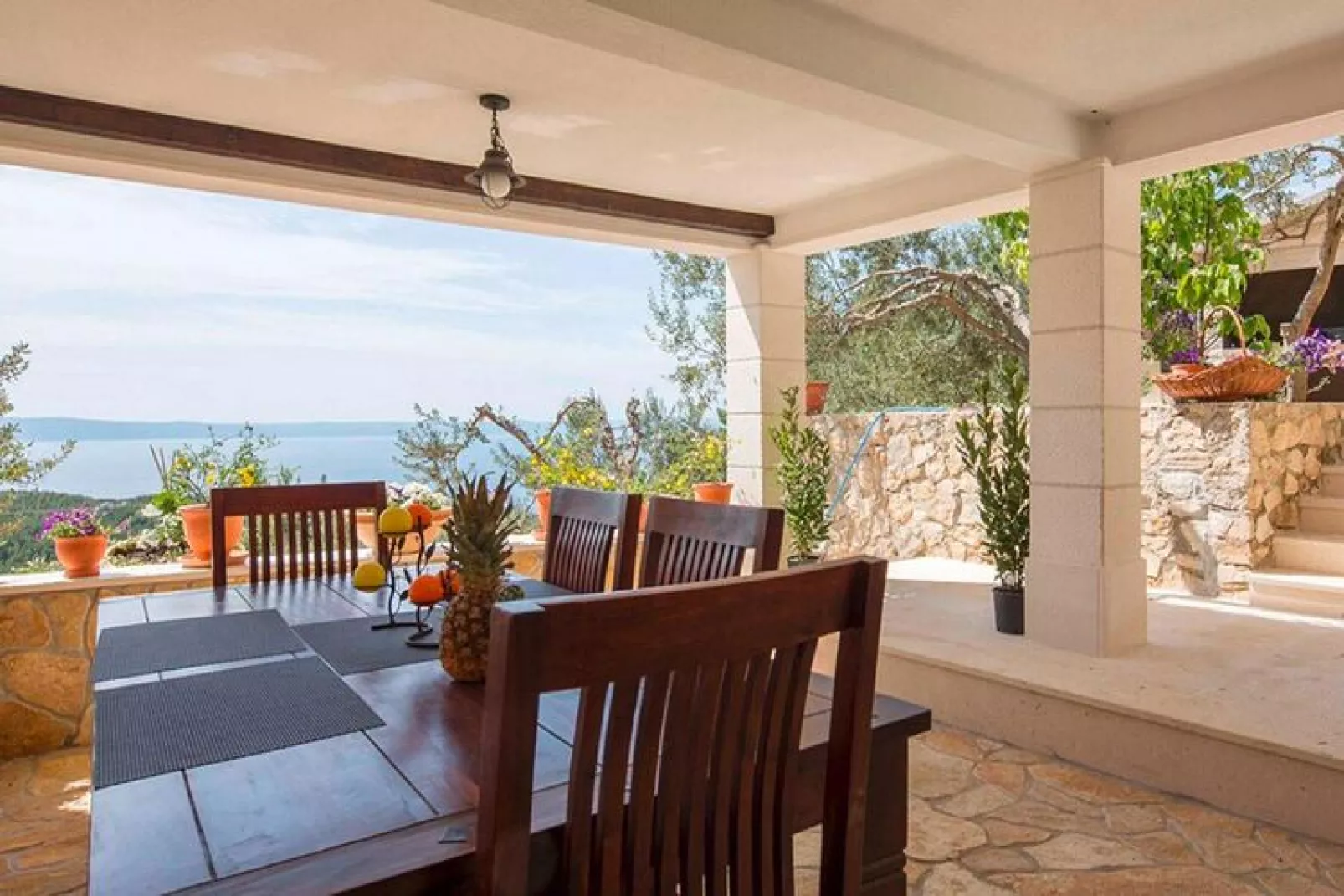 Villa Amare Makarska - E6 circa 150 qm für max 6 Pers-Terras