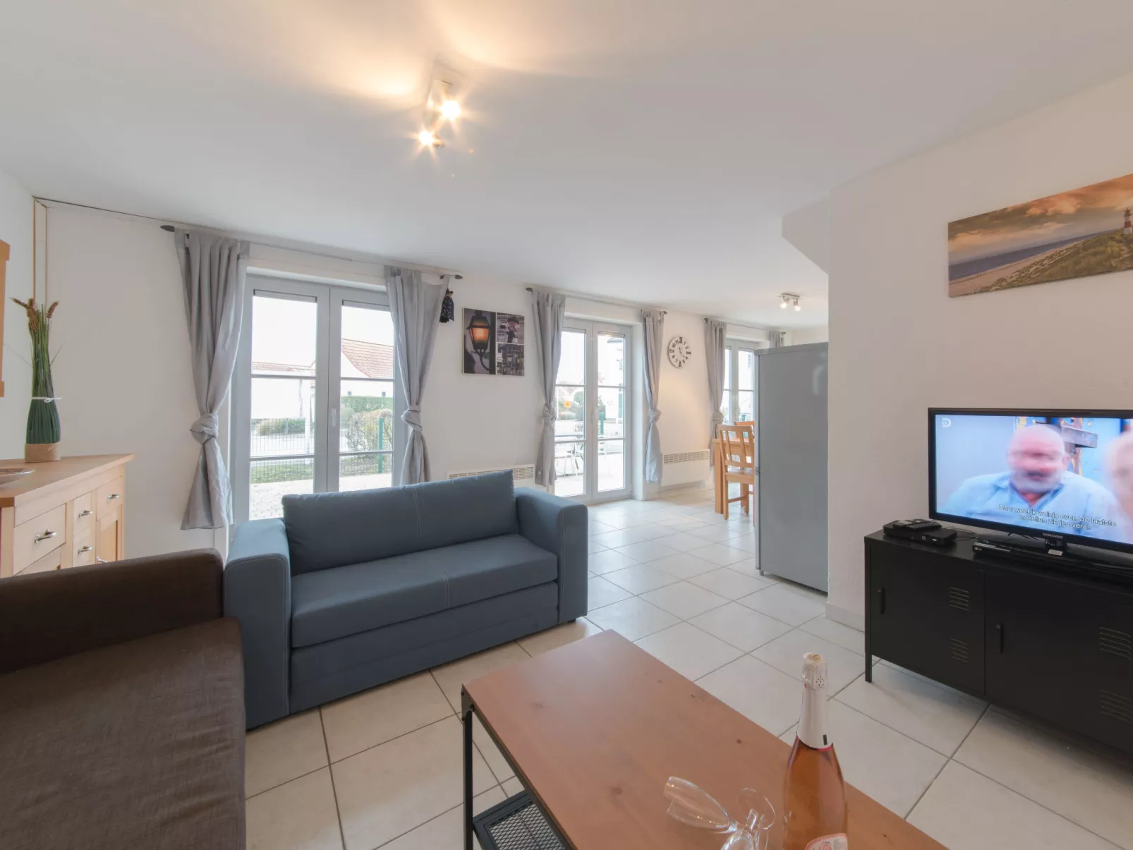 Vissershuis 2 with parking-Binnen
