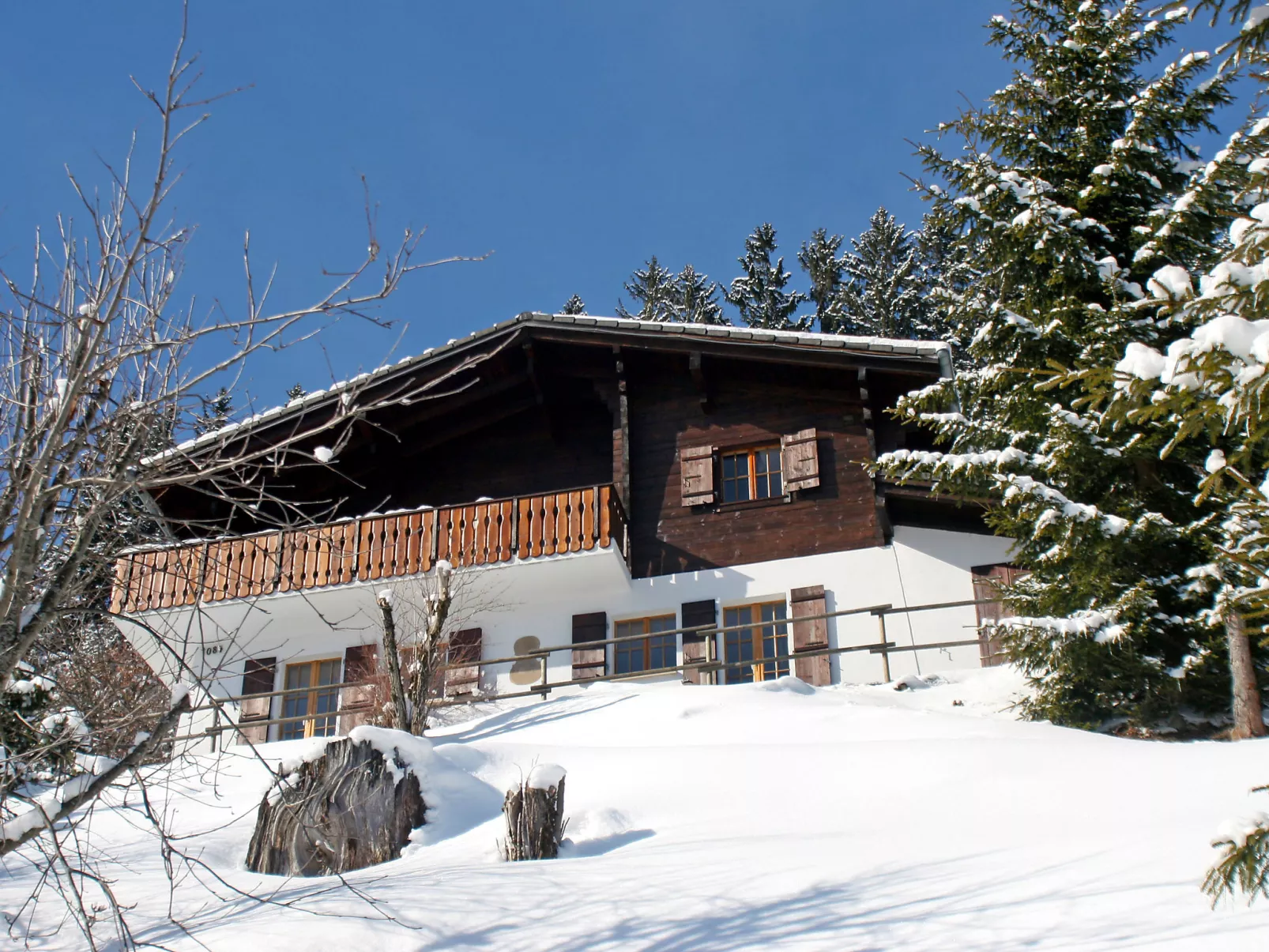 Chalet Les 3 Marmottes-Buiten