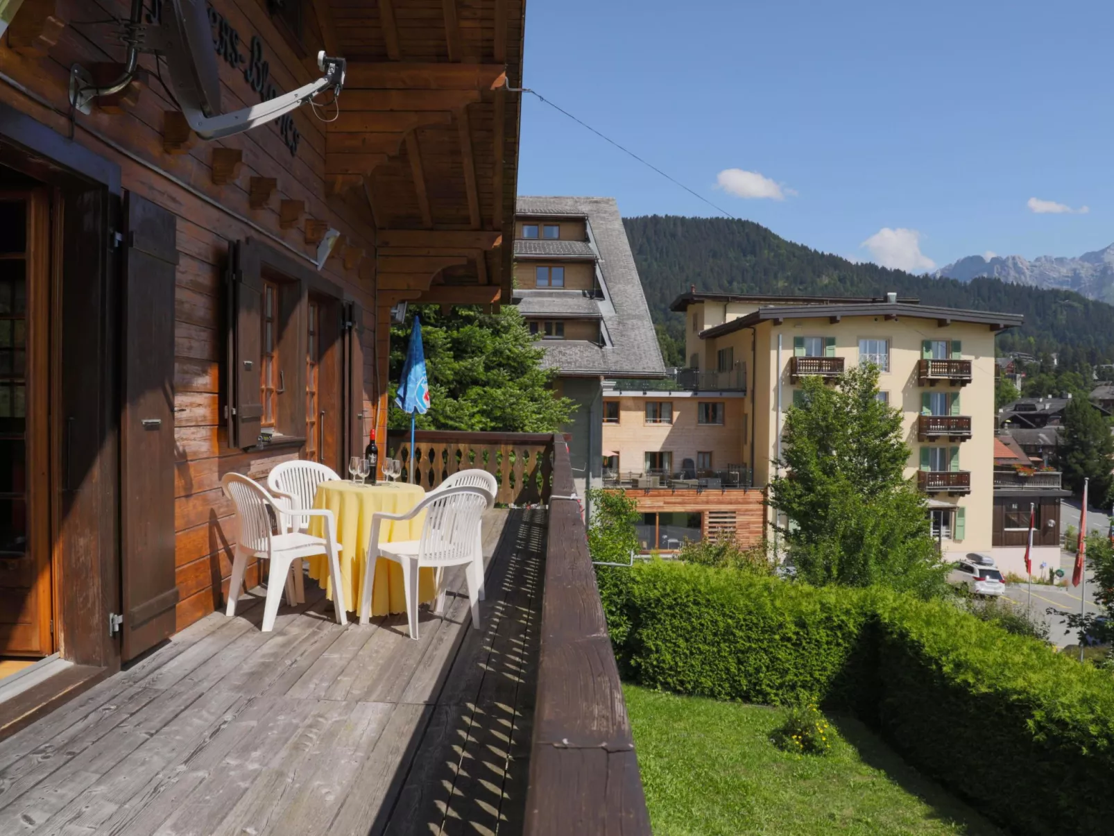 Chalet Les Rochers Blancs-Buiten