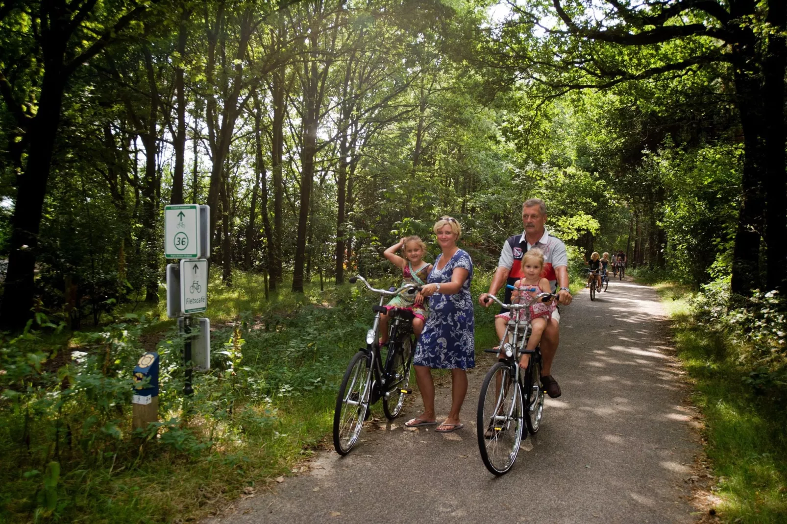 Recreatiepark Duinhoeve 1-Gebieden zomer 1km