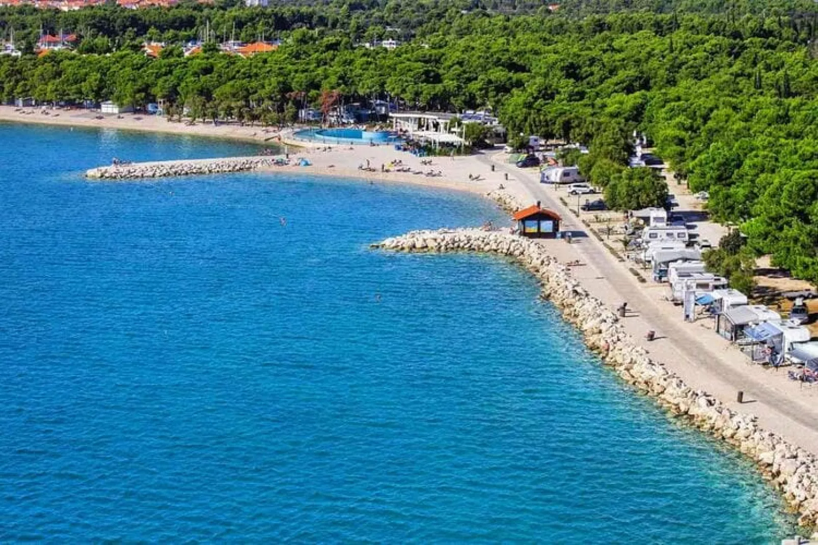 Mobile Homes im Amadria Park Sibenik - MH 4&2 - ca32qm - 6 Pers-Zwembad