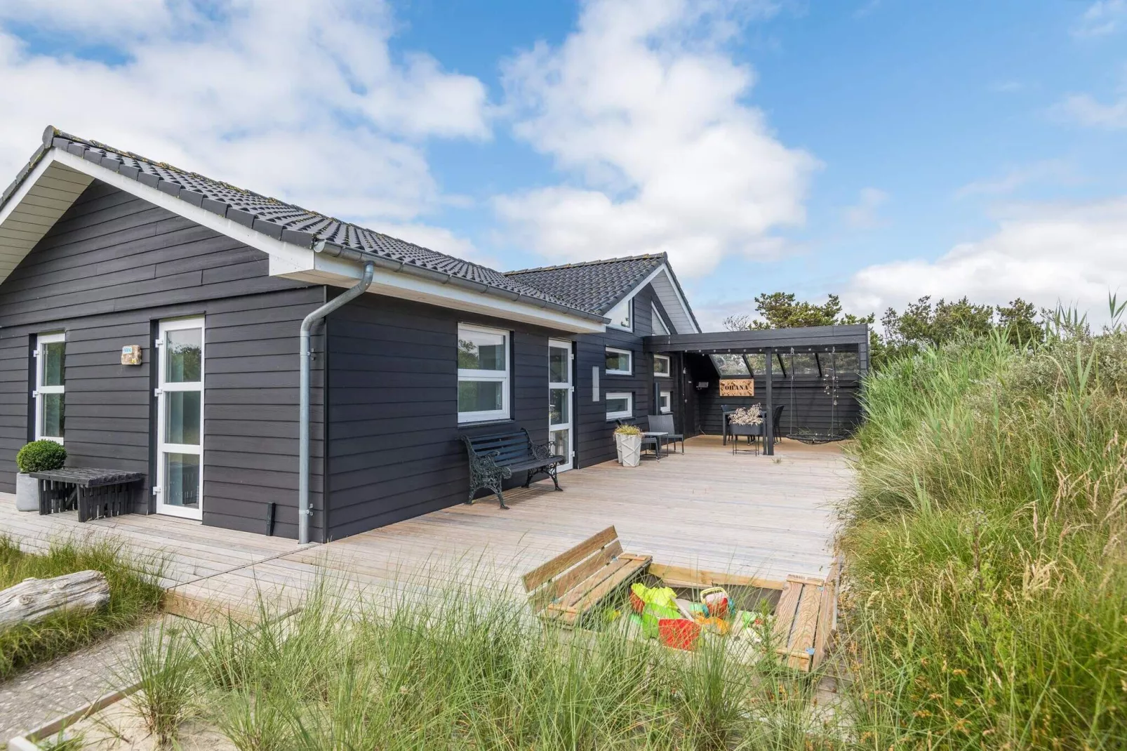 6 persoons vakantie huis in Fanø-Buitenlucht