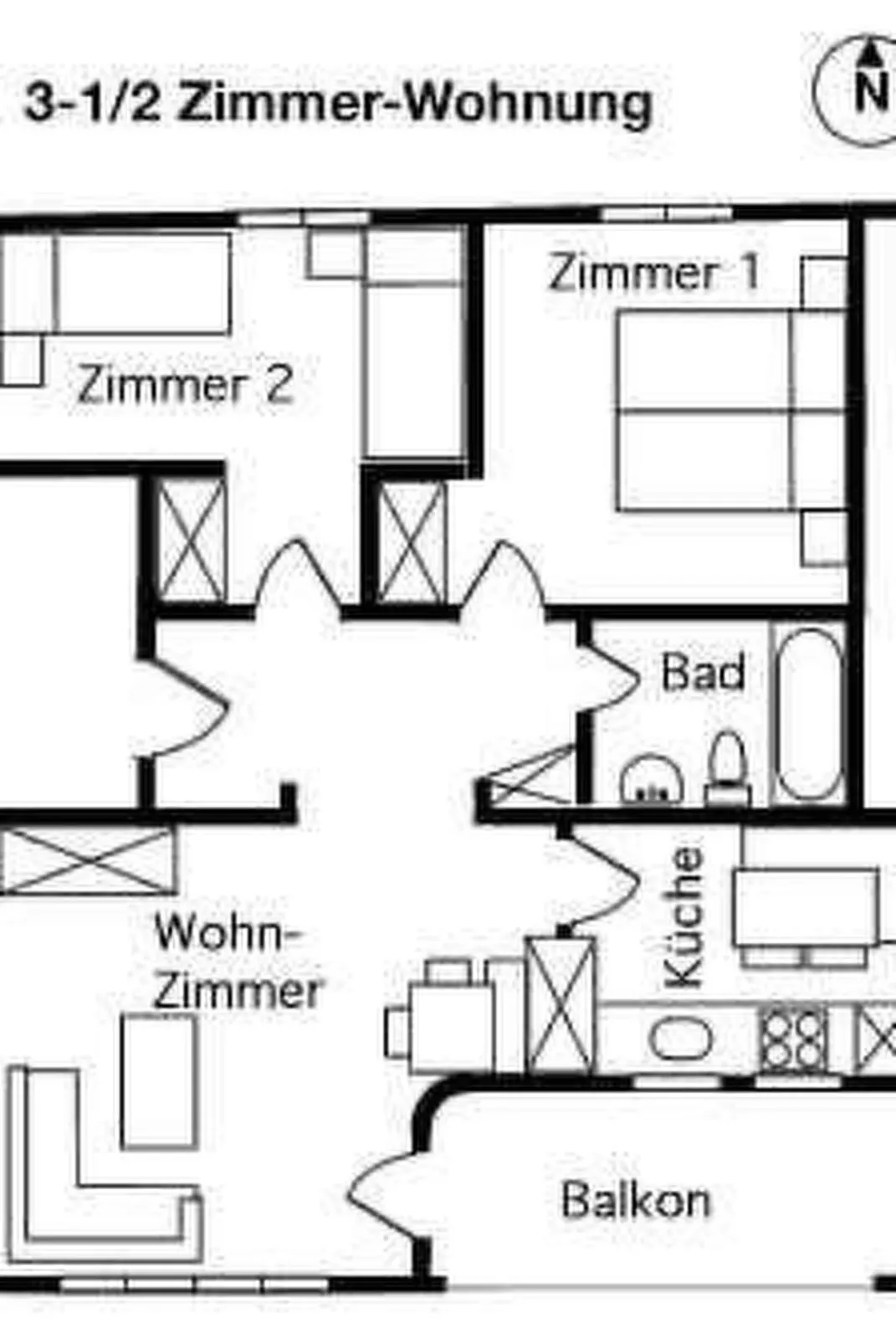 Ferienwohnung Vi 338a-Binnen