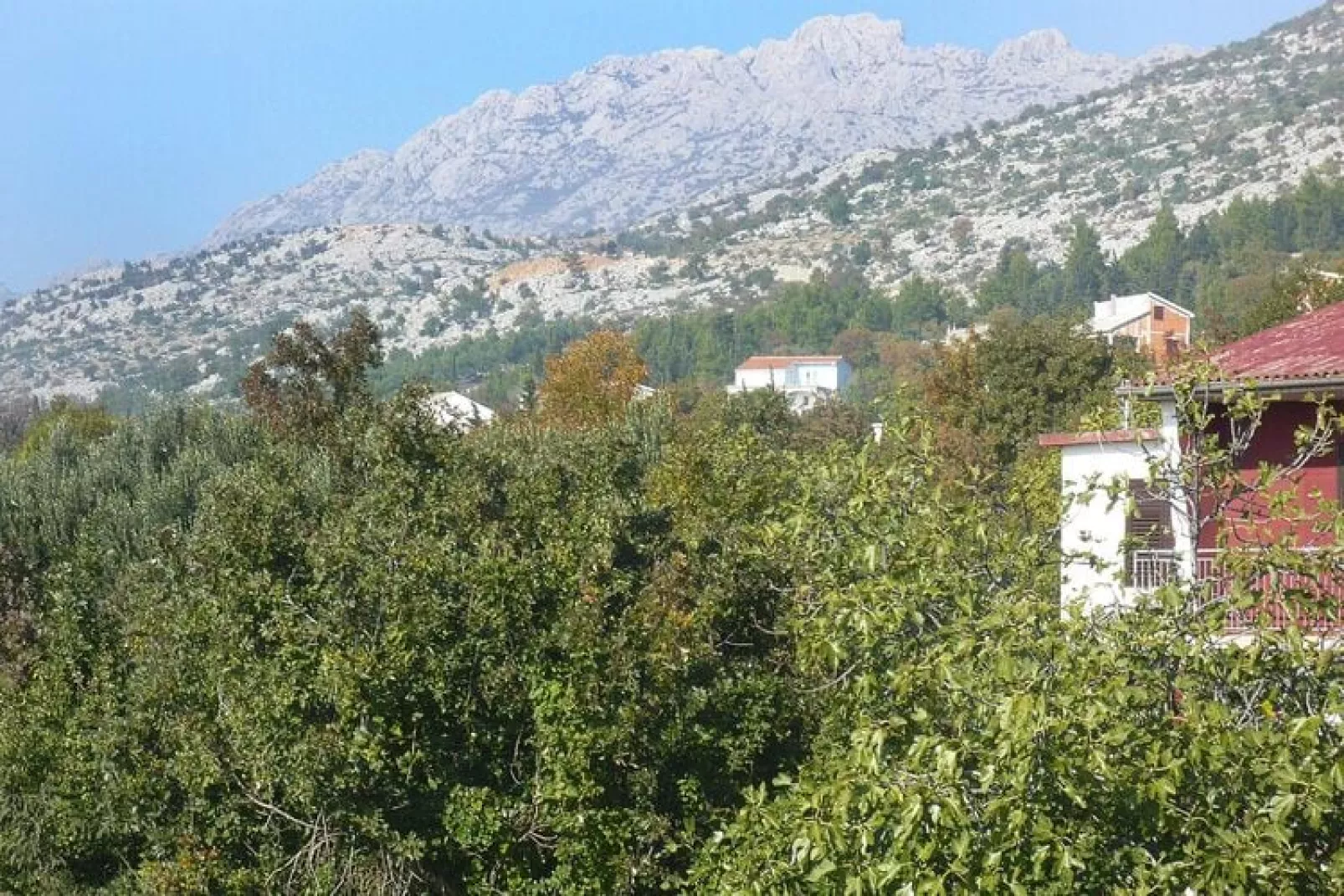 Apartments Seaview, Starigrad Paklenica-A6-Uitzicht zomer