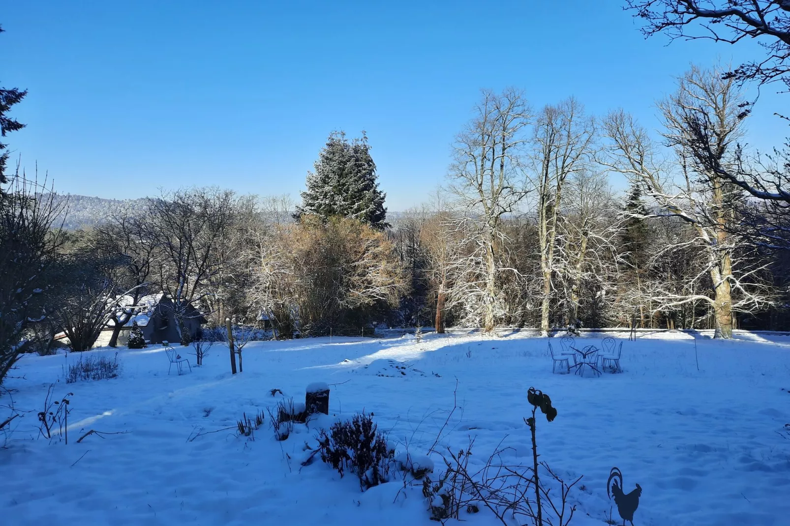 Chalet Saint Bernard - Raon l'Étape-Gebied winter 1km