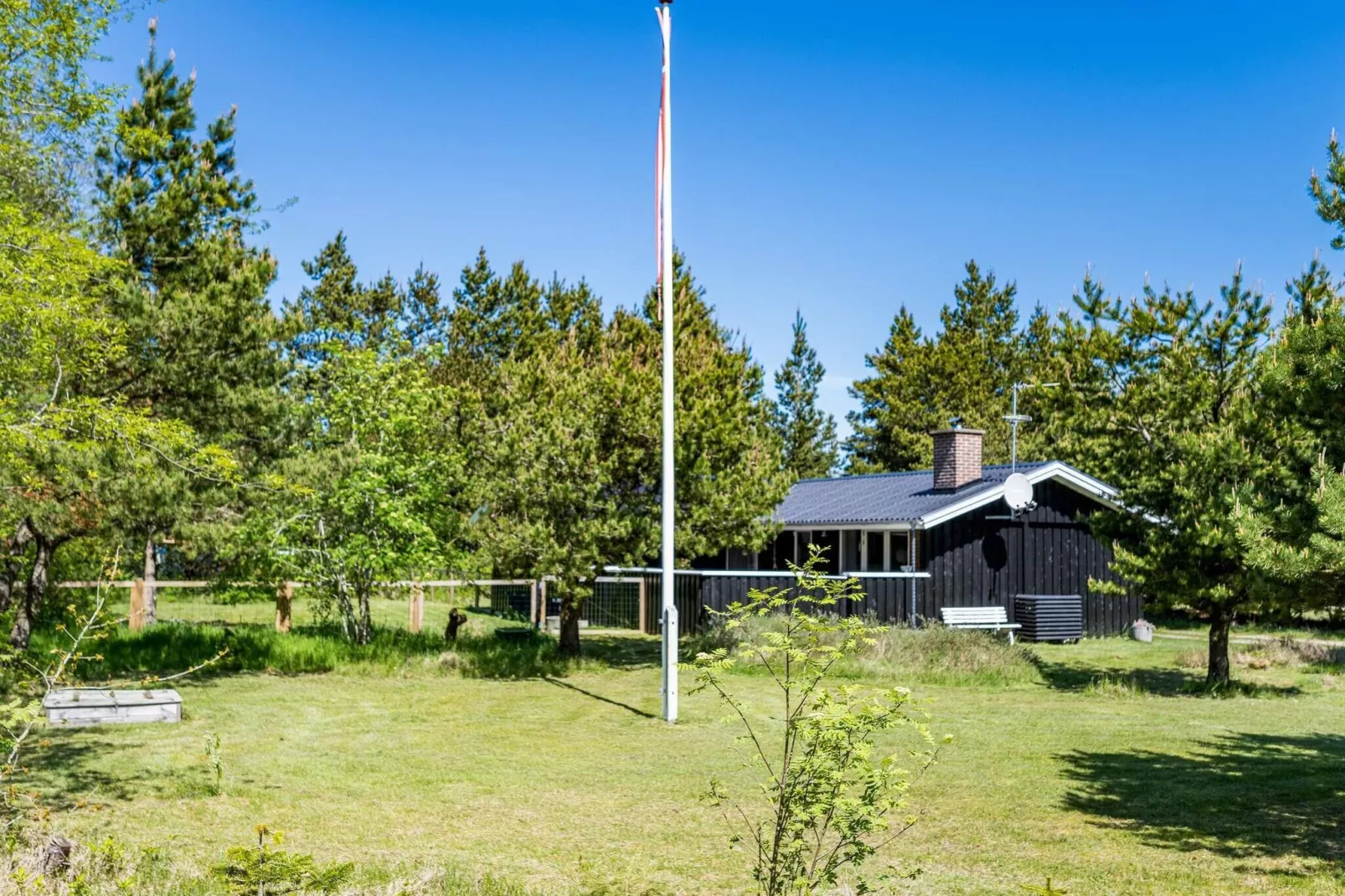 4 persoons vakantie huis op een vakantie park in Nørre Nebel-Buitenlucht