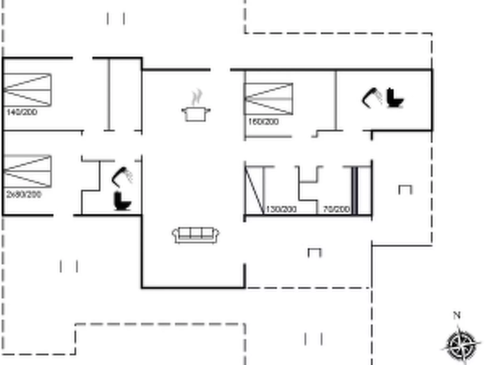"Resi" - 400m from the sea-Binnen