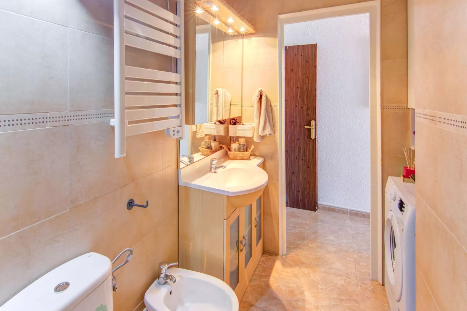 Precioso apartamento en Lloret de Mar-Badkamer