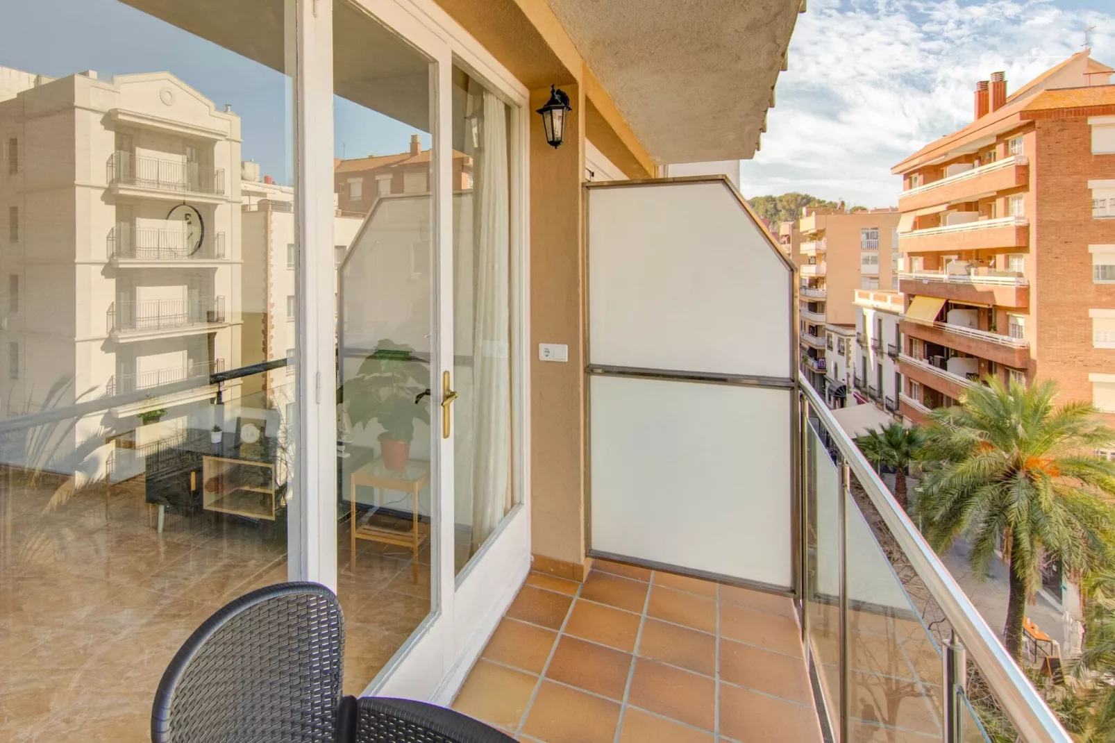 Precioso apartamento en Lloret de Mar-Terrasbalkon