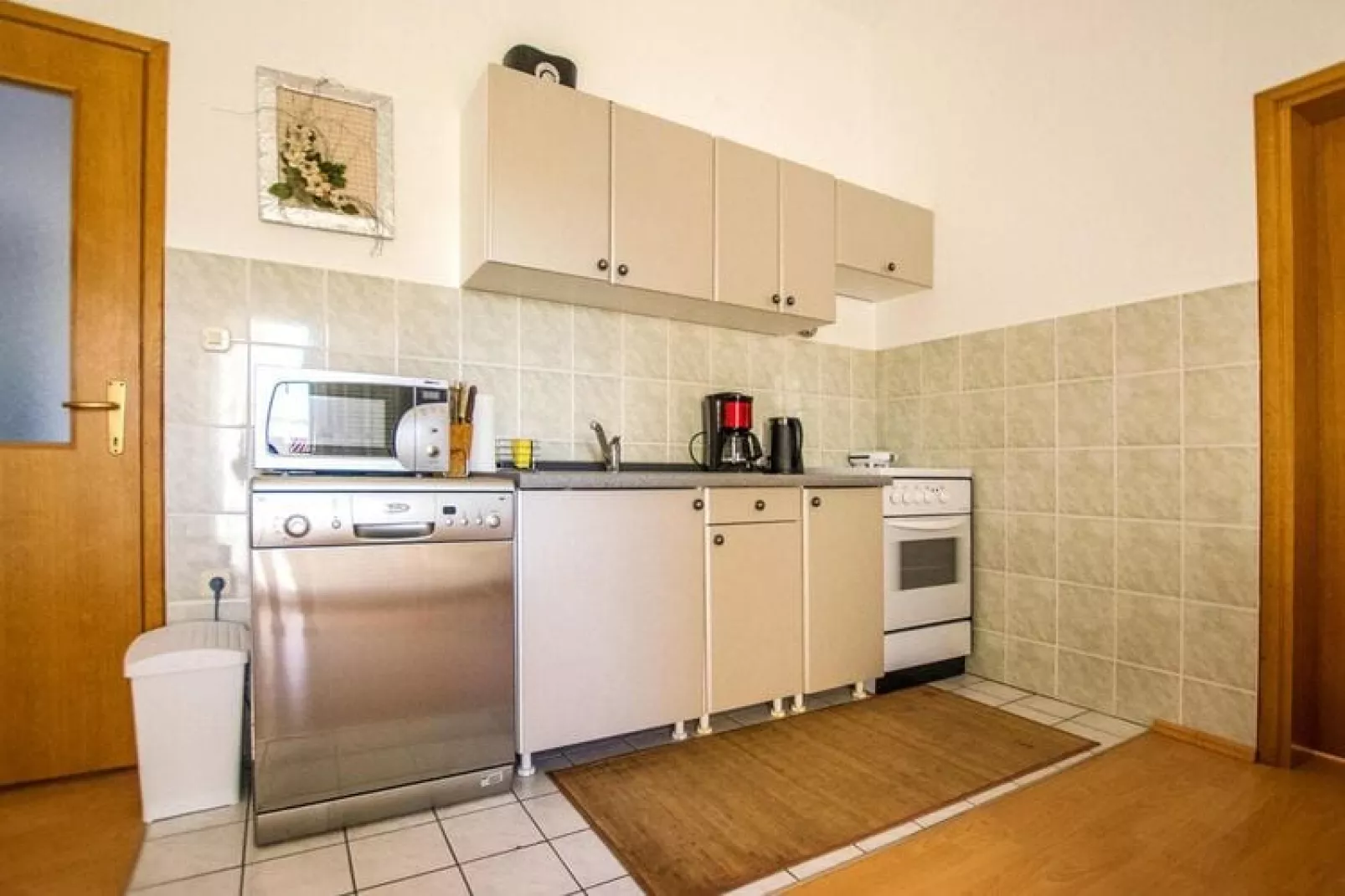 Apartment im Haus Lika Seline-SD55 A02-OG 1-7 Pers-Keuken