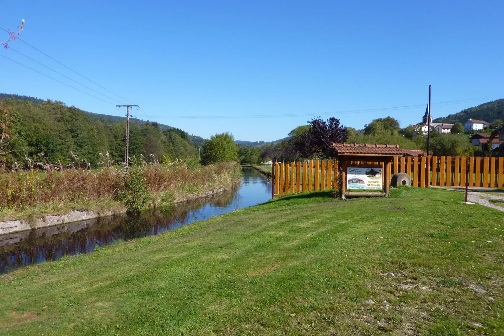 Hameau de l'Etang 2-Gebieden zomer 1km