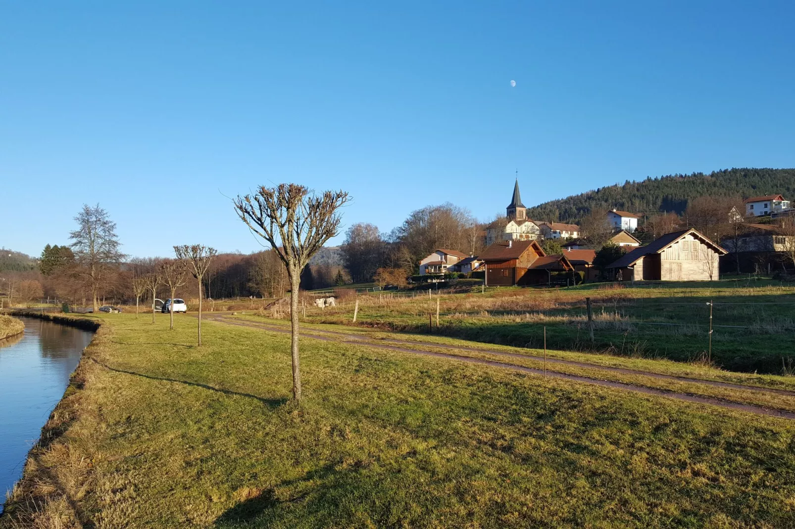 Hameau de l'Etang 2-Gebieden zomer 1km