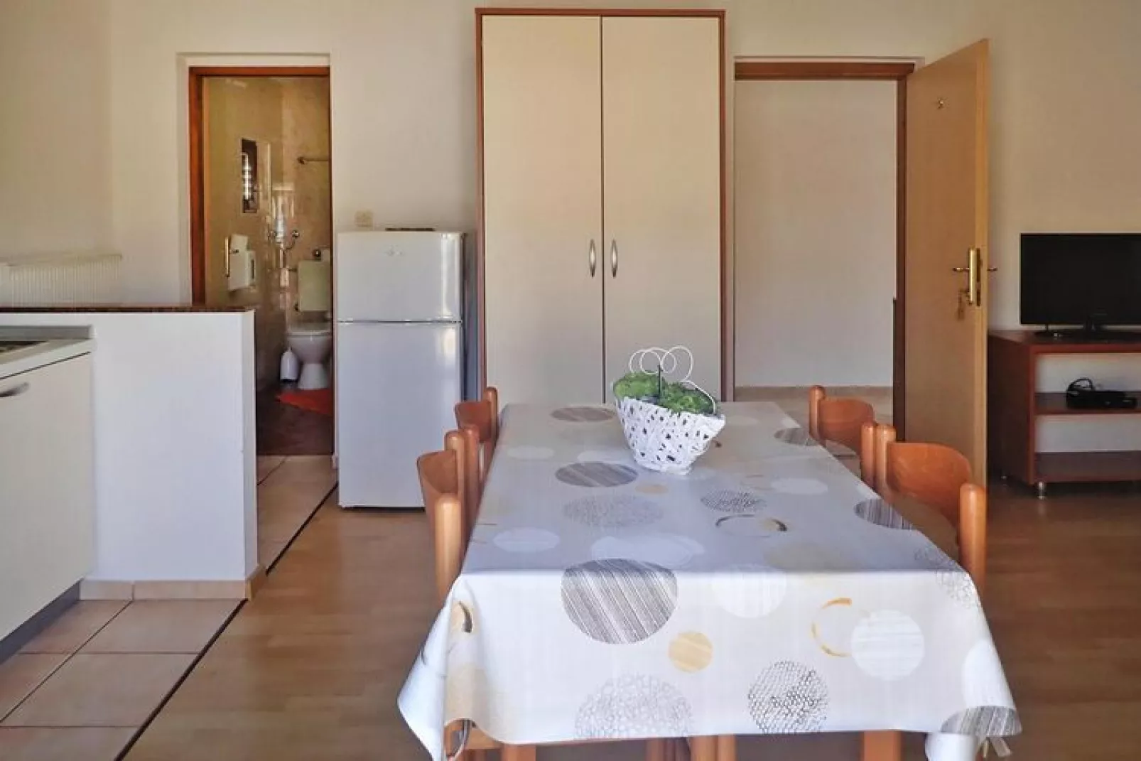 Apartment im Haus Pink Starigrad Paklenica SD17-A03 - 3 Pers-Woonkamer