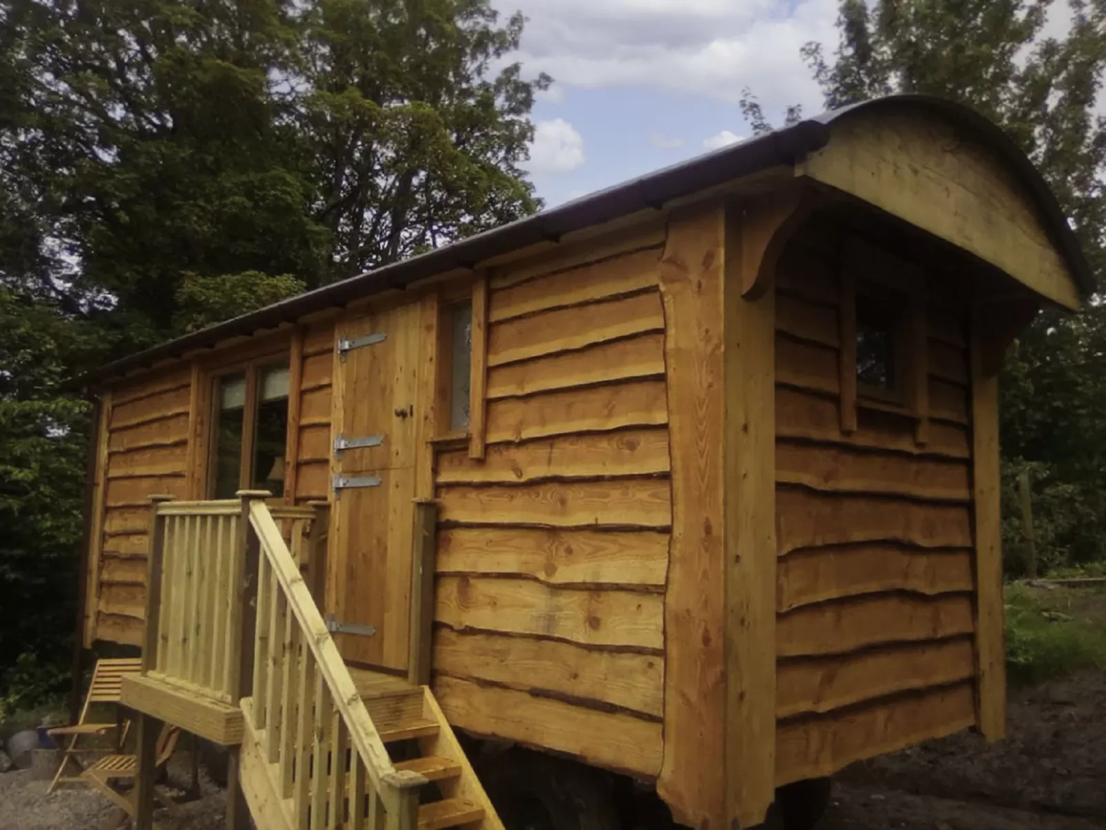 Shepherds Hut-Buiten