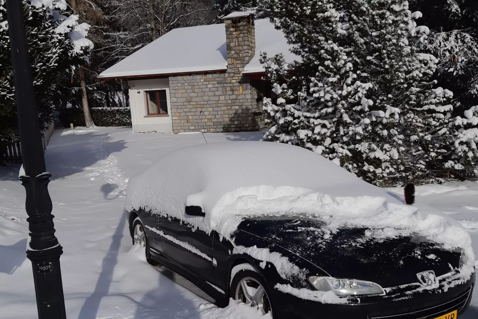 Chalet Le Chaînon-Exterieur winter