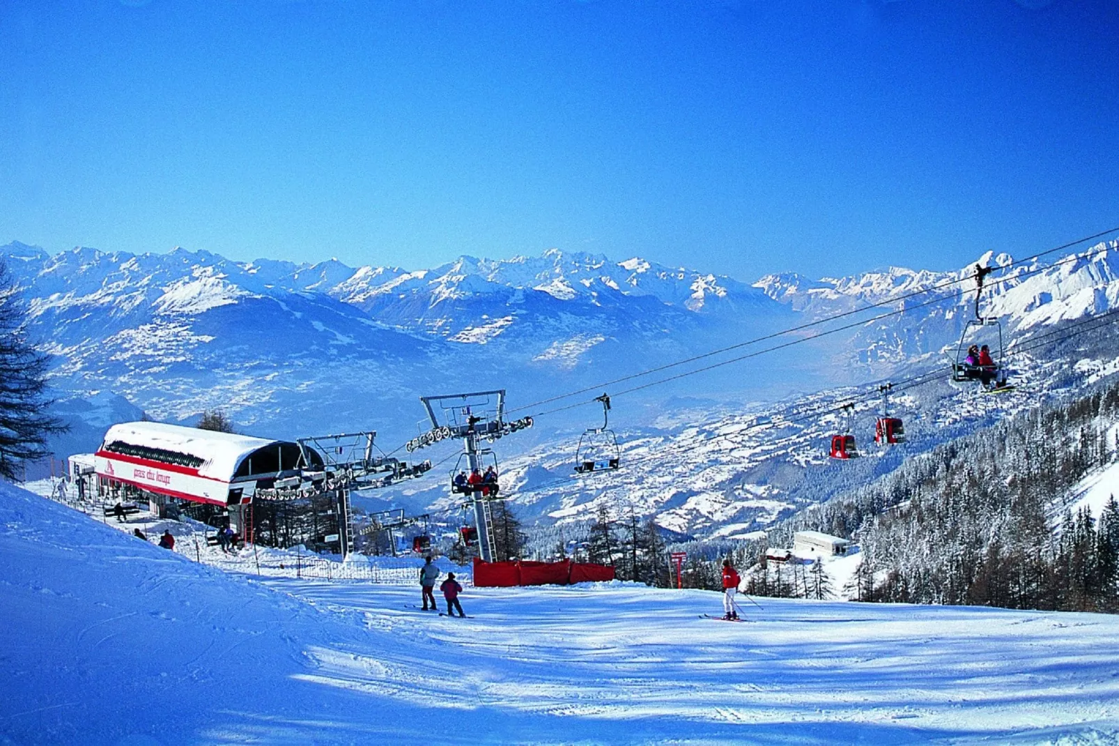 Chalet Le Chaînon-Gebied winter 5km