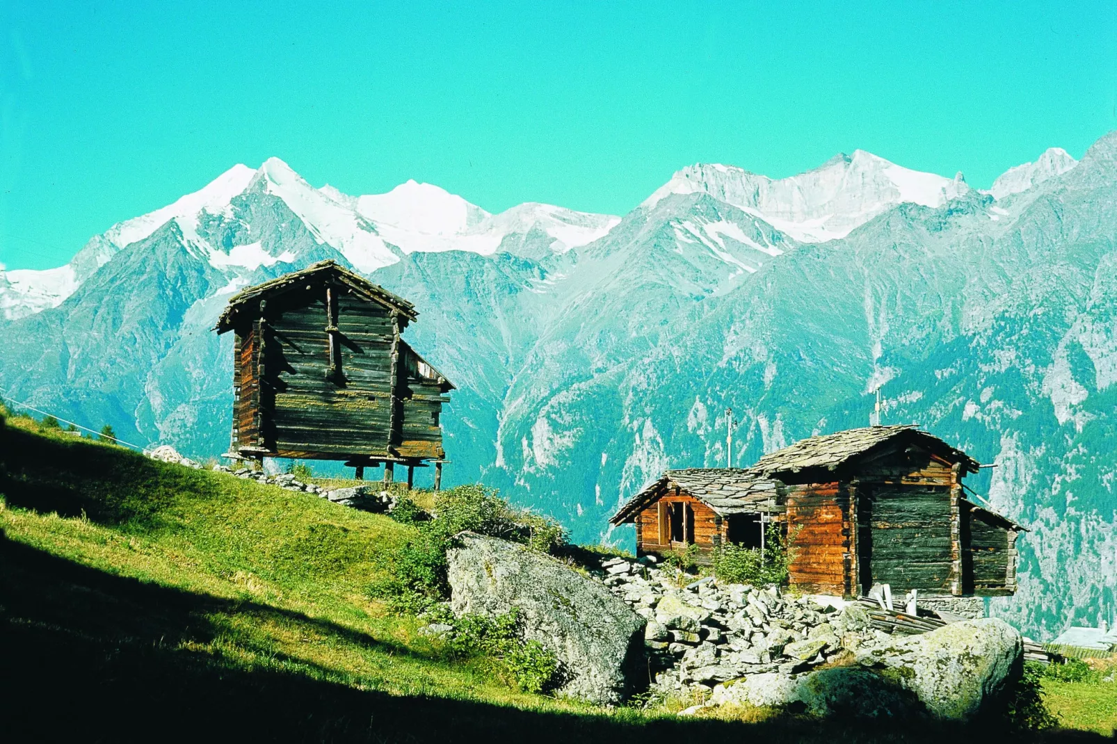 Chalet Le Chaînon-Gebieden zomer 5km