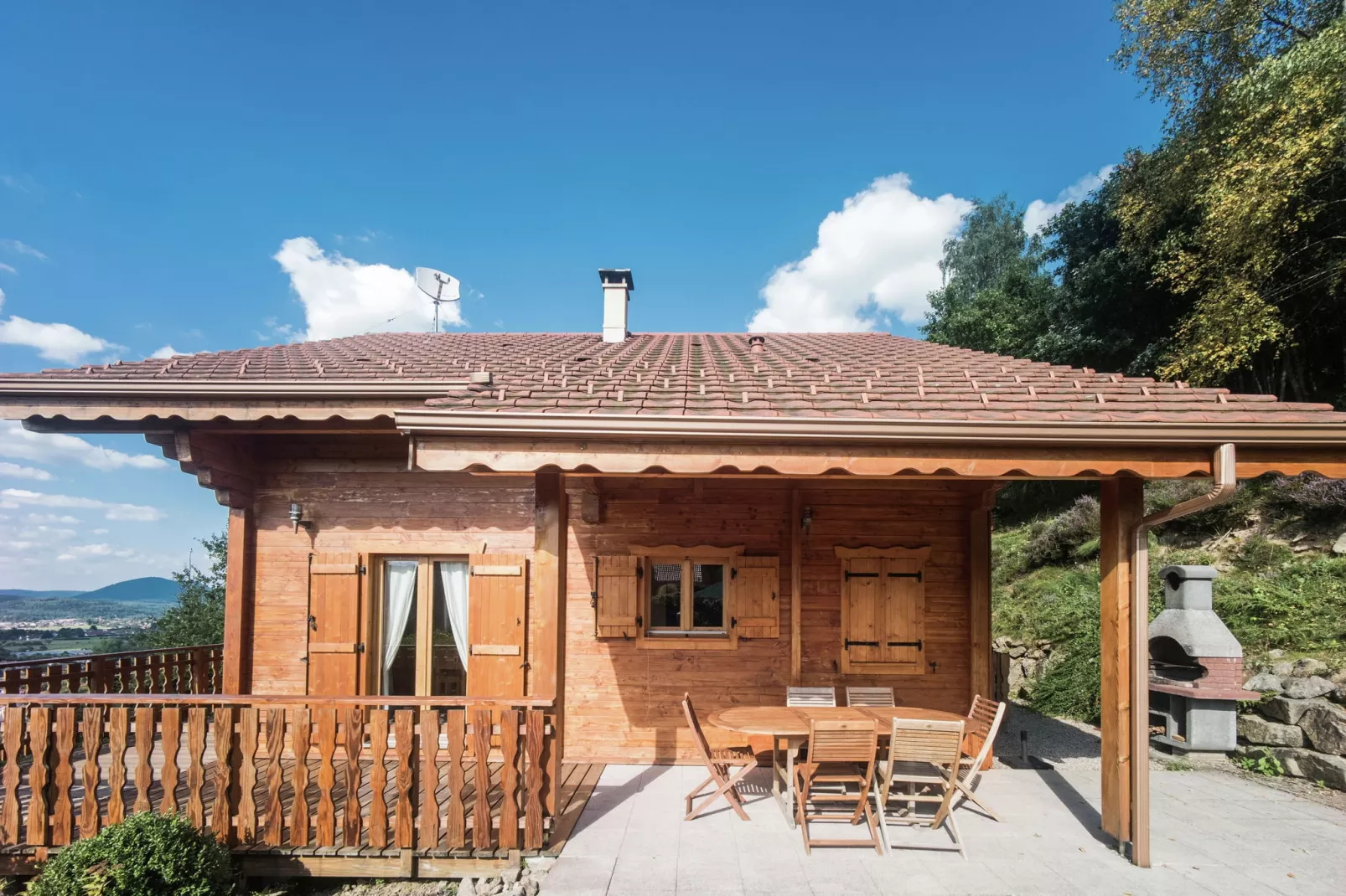 Chalet de la Roche-Terrasbalkon