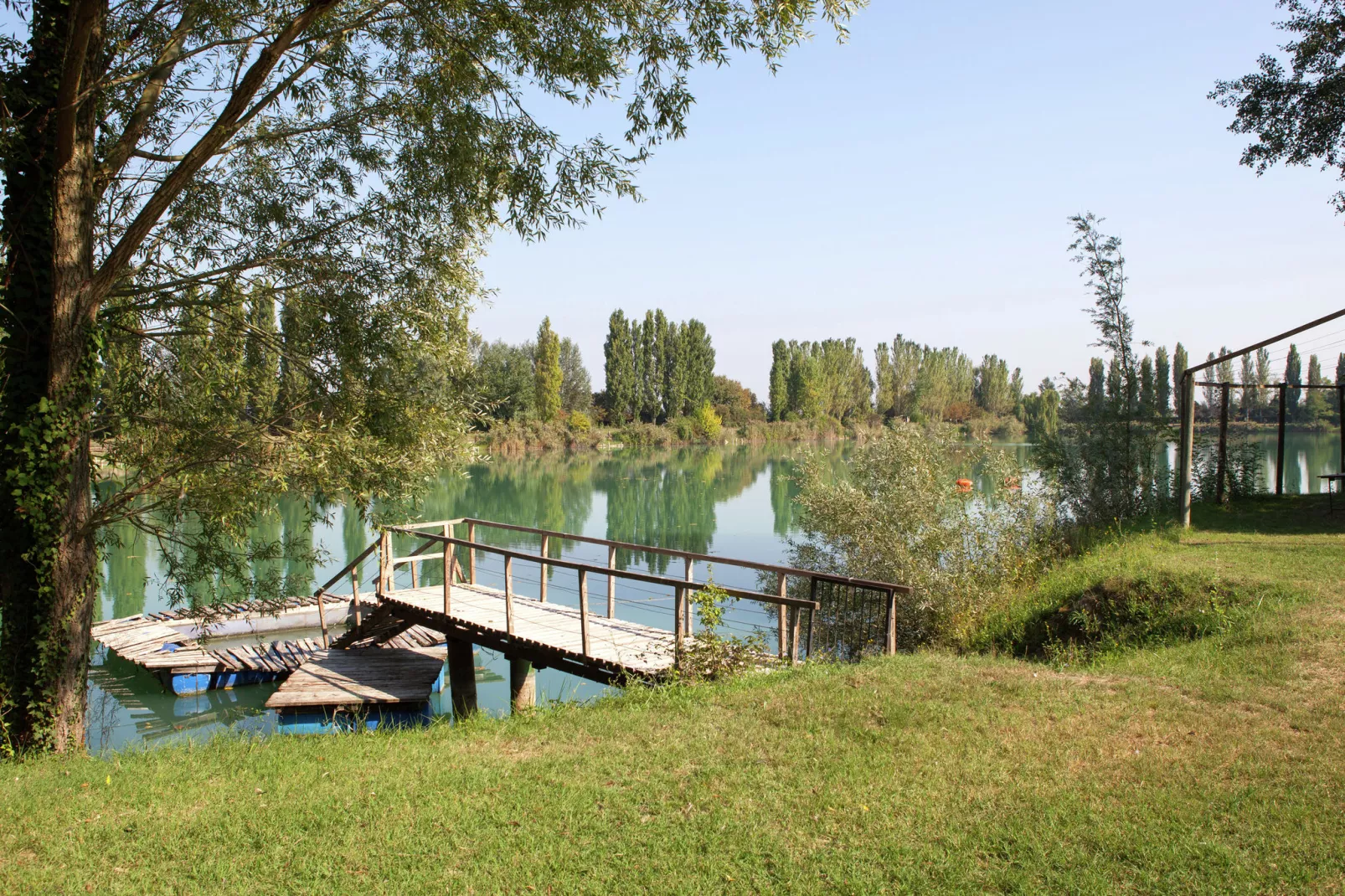 Due Laghi di Portomaggiore-Gebieden zomer 1km