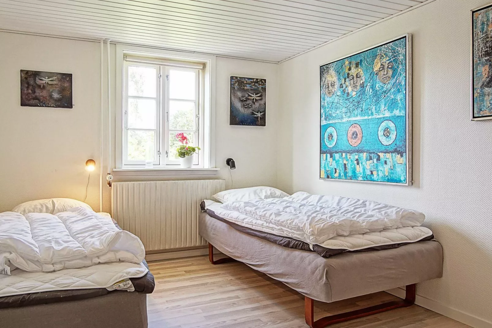 Gezellig appartement in Rønne vlak bij het strand-Binnen