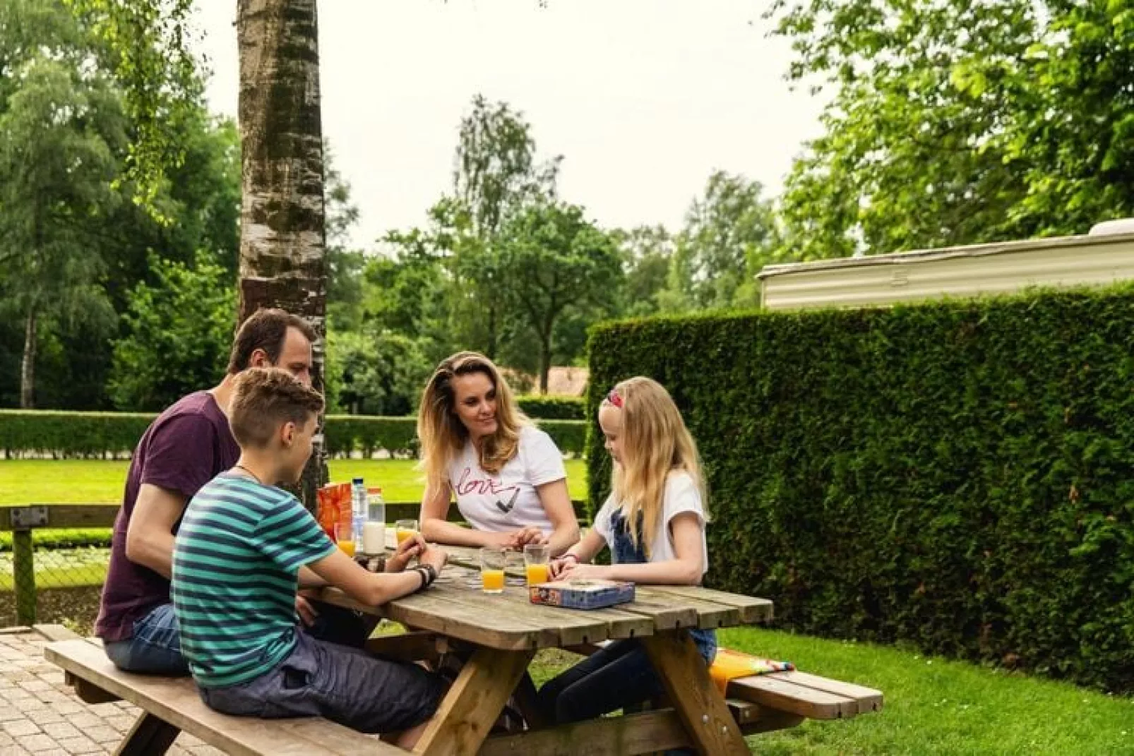 Vakantiepark Slagharen, Slagharen-Tuinen zomer