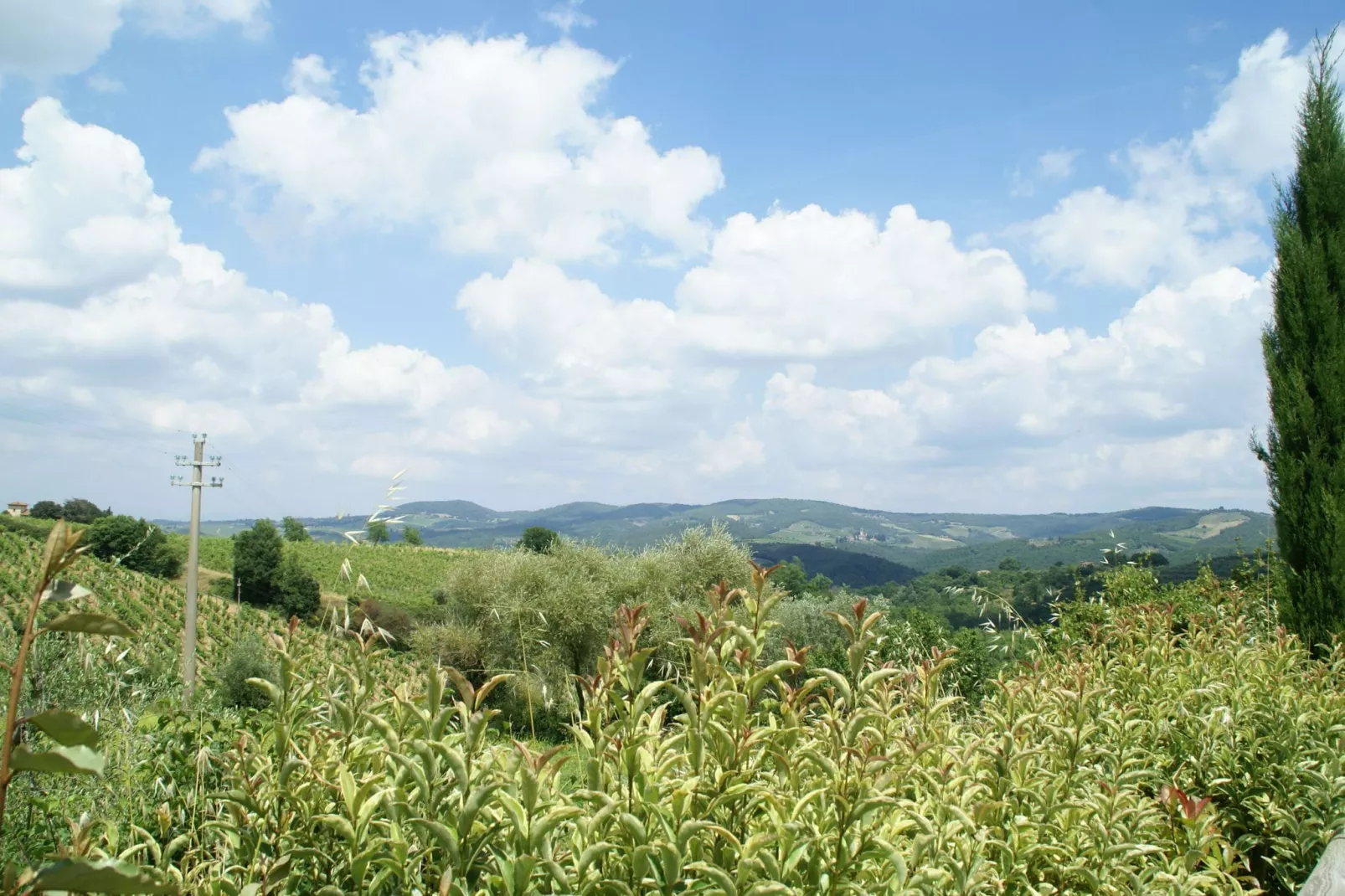 Chianti Village Morrocco B4-Uitzicht zomer