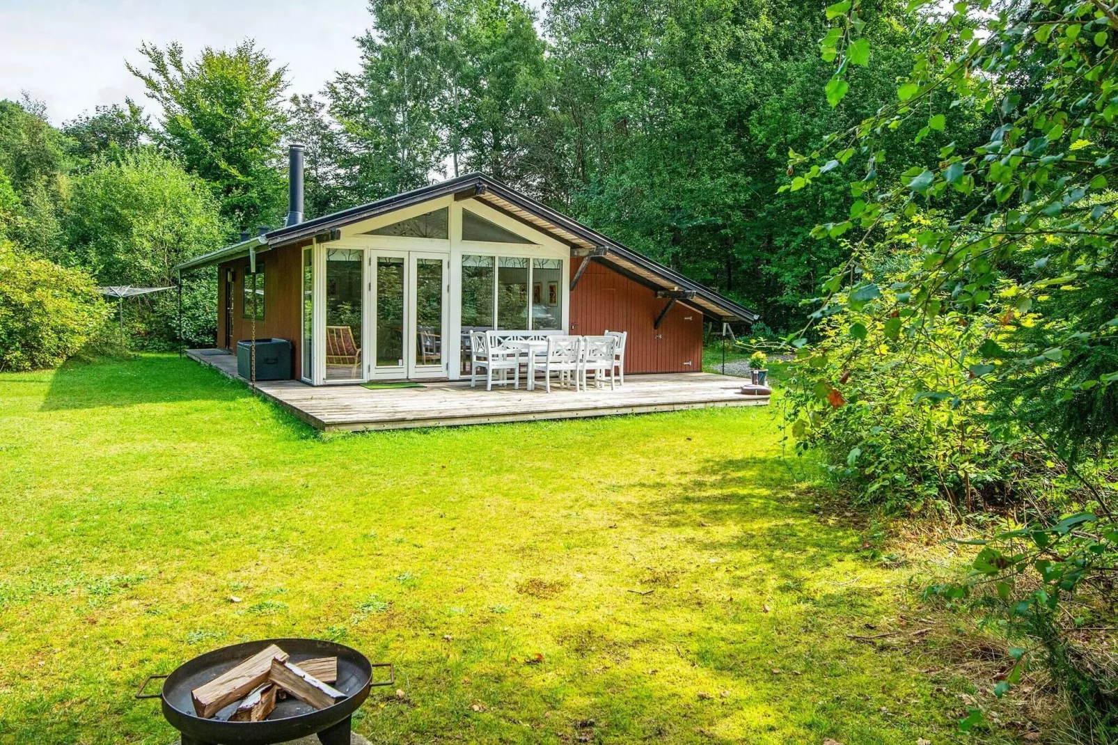 Rustige oevertoevlucht in Ry-By Traum-Uitzicht