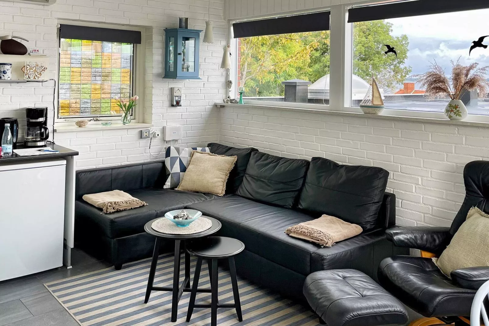 Modern appartement in Syddanmark met zeezicht-Binnen