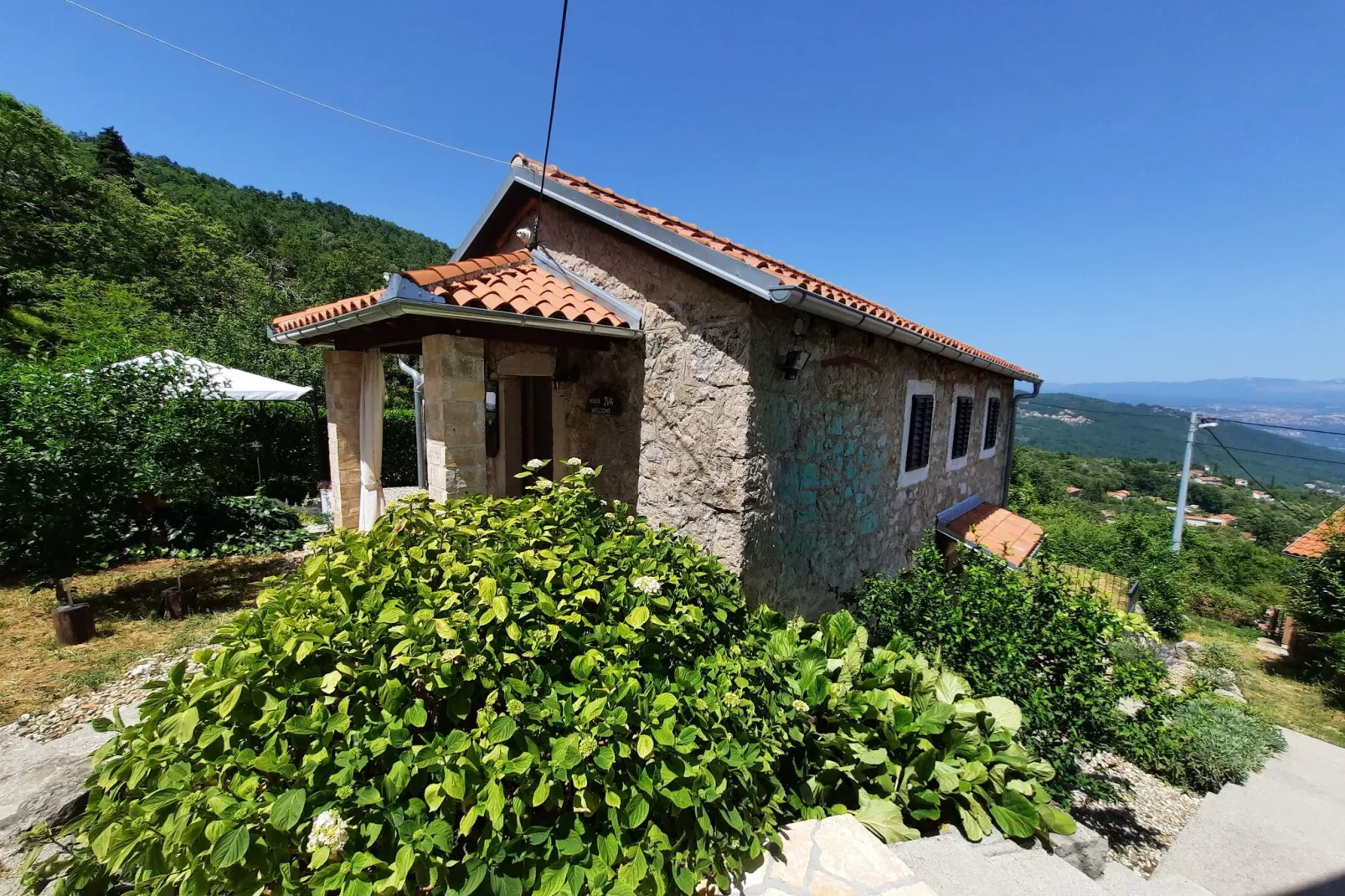 Holiday home Iva - Lovran Dobrec - ca 80 qm für 4 Pers-Buitenlucht