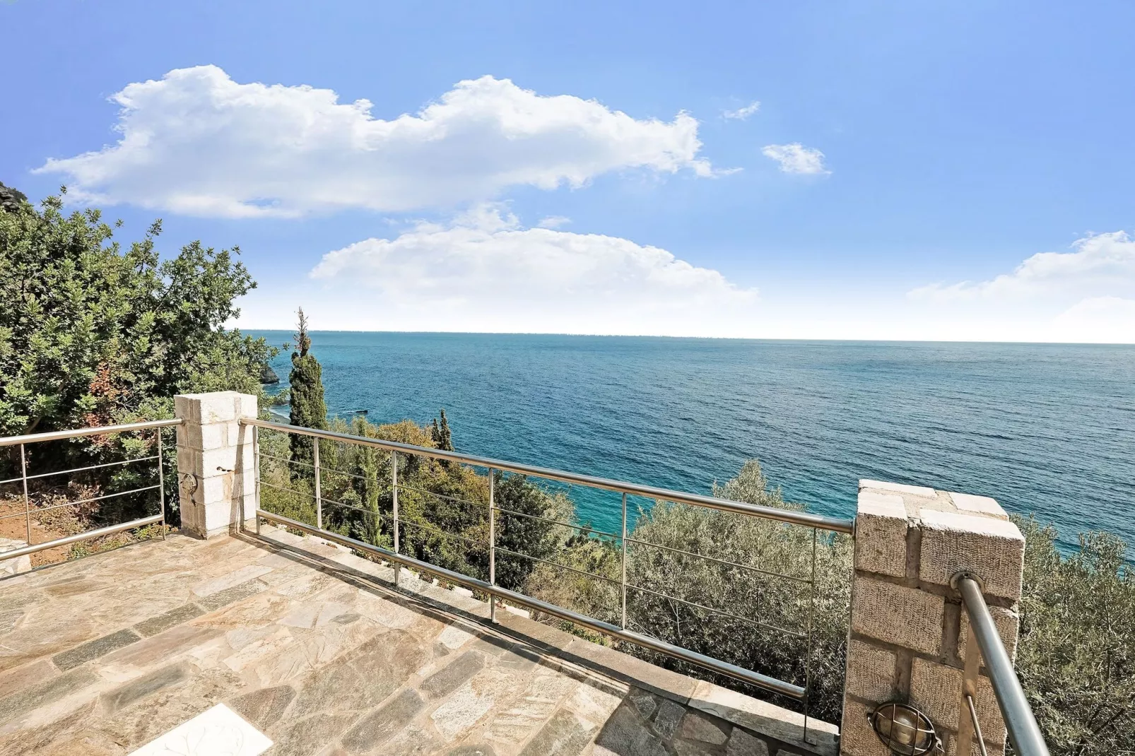 Villas God Bacchus  God Dionysus-Terrasbalkon