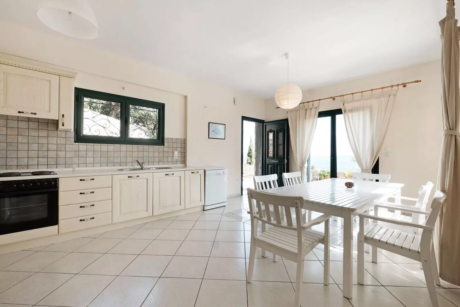 Villas God Bacchus  God Dionysus-Keuken