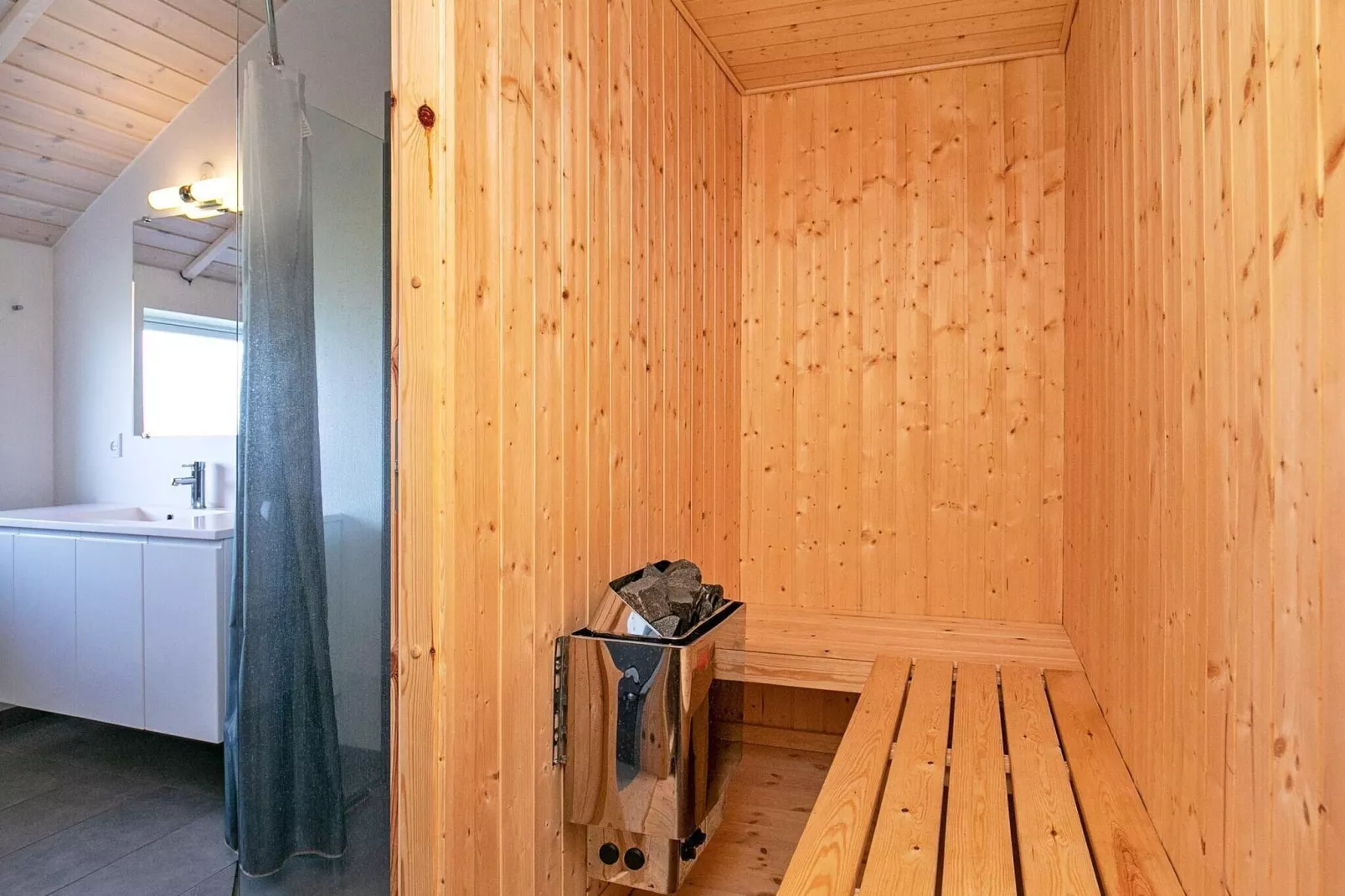 5 sterren vakantie huis in Harboøre-Sauna