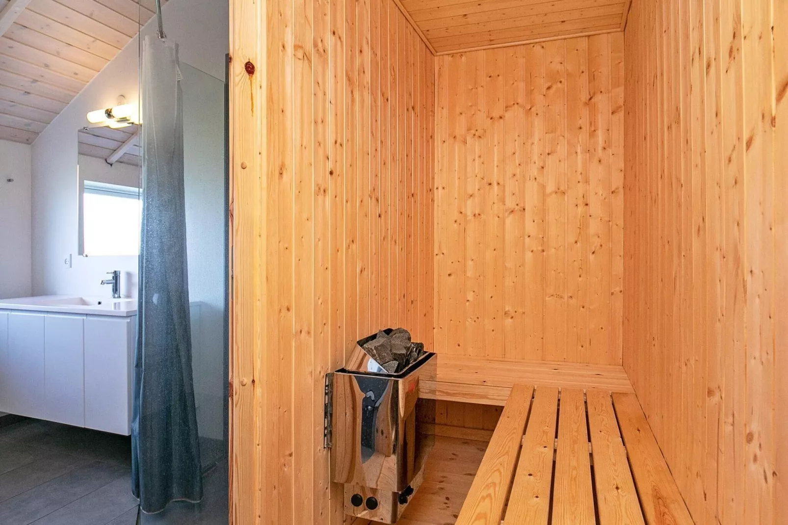 10 persoons vakantie huis in Harboøre-Sauna