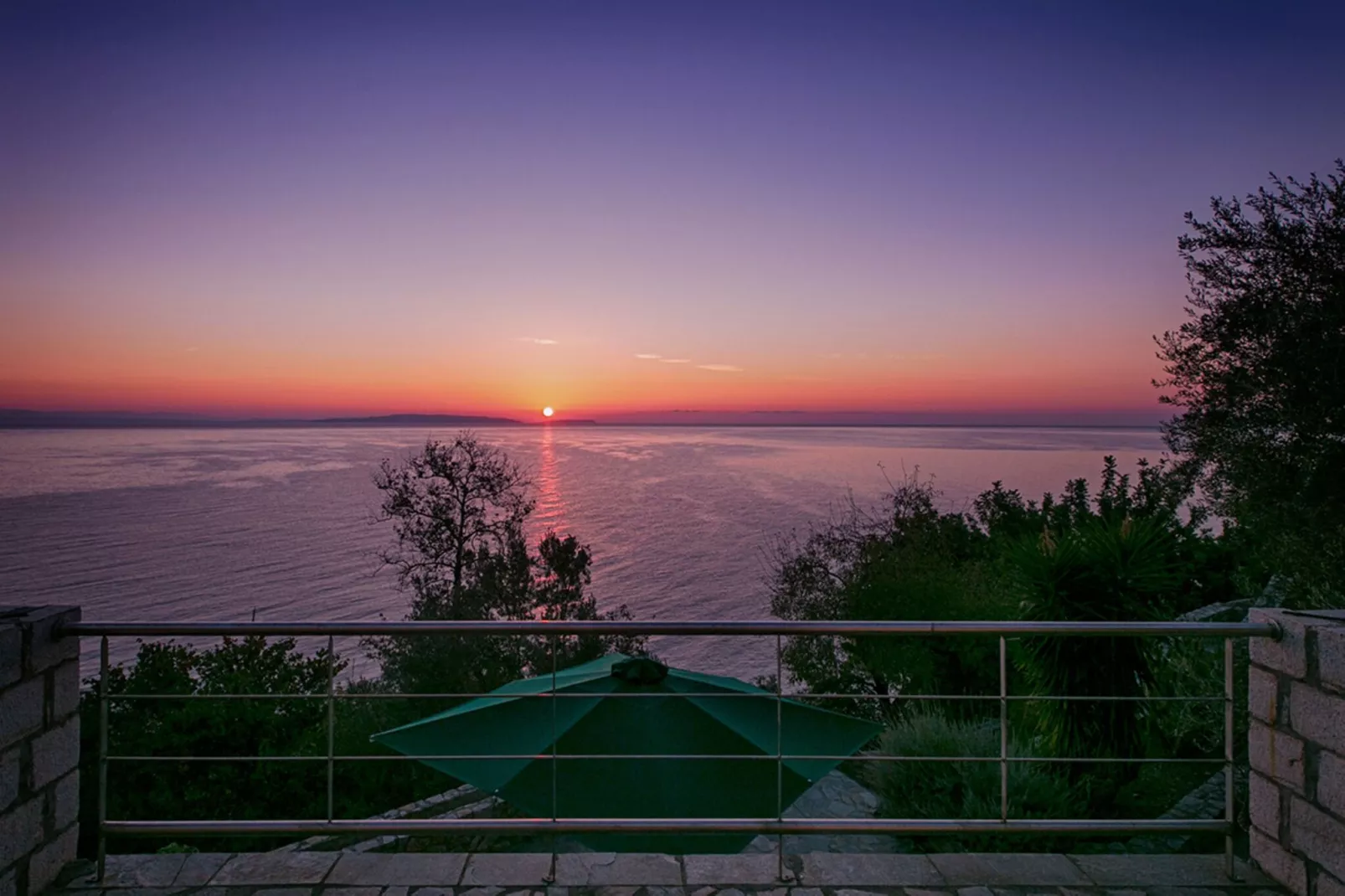 Villas God Bacchus  God Dionysus-Uitzicht zomer