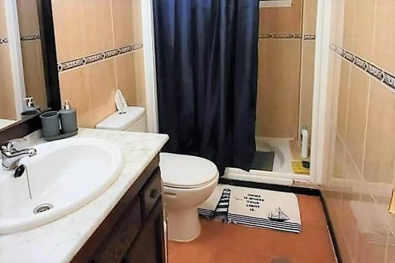 Natura Casa con patio privado 4 pax-Badkamer