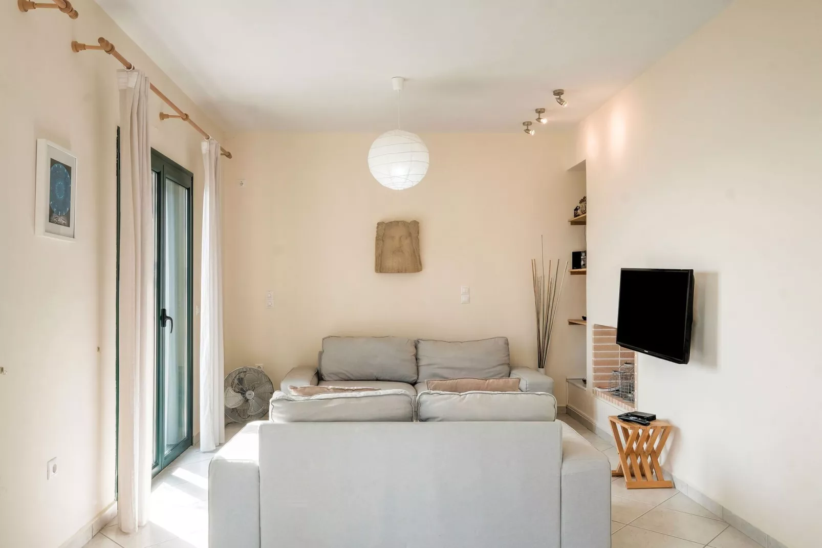 Villa Mahatma Gandhi-Woonkamer