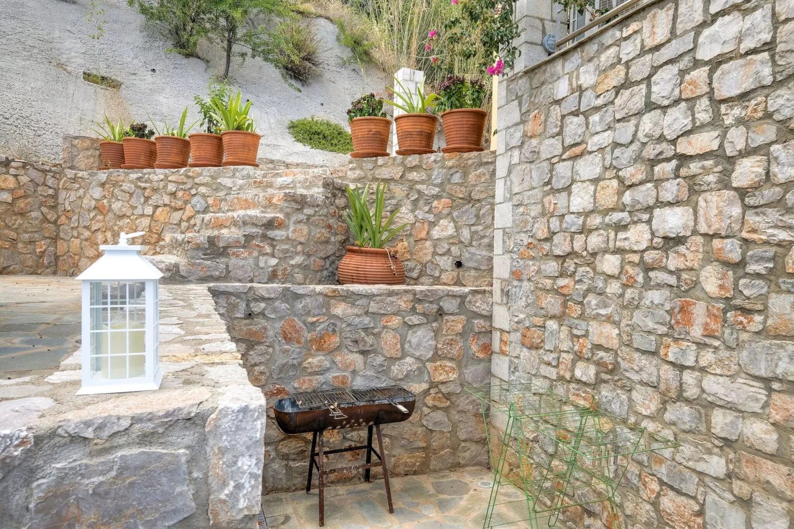 Villa Mahatma Gandhi-Terrasbalkon