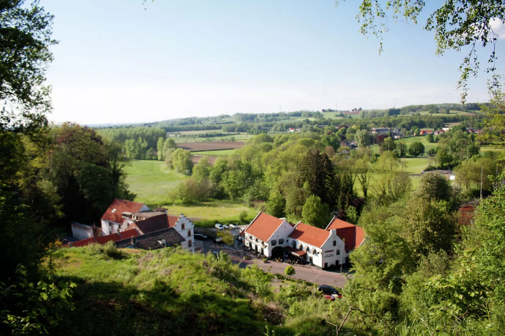 Valkenburg-Gebieden zomer 1km