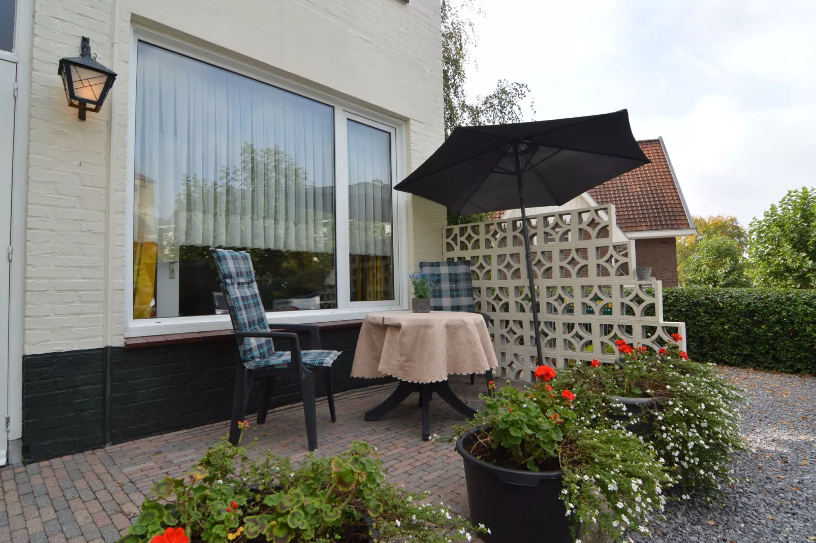 Zonnebloem-Terrasbalkon