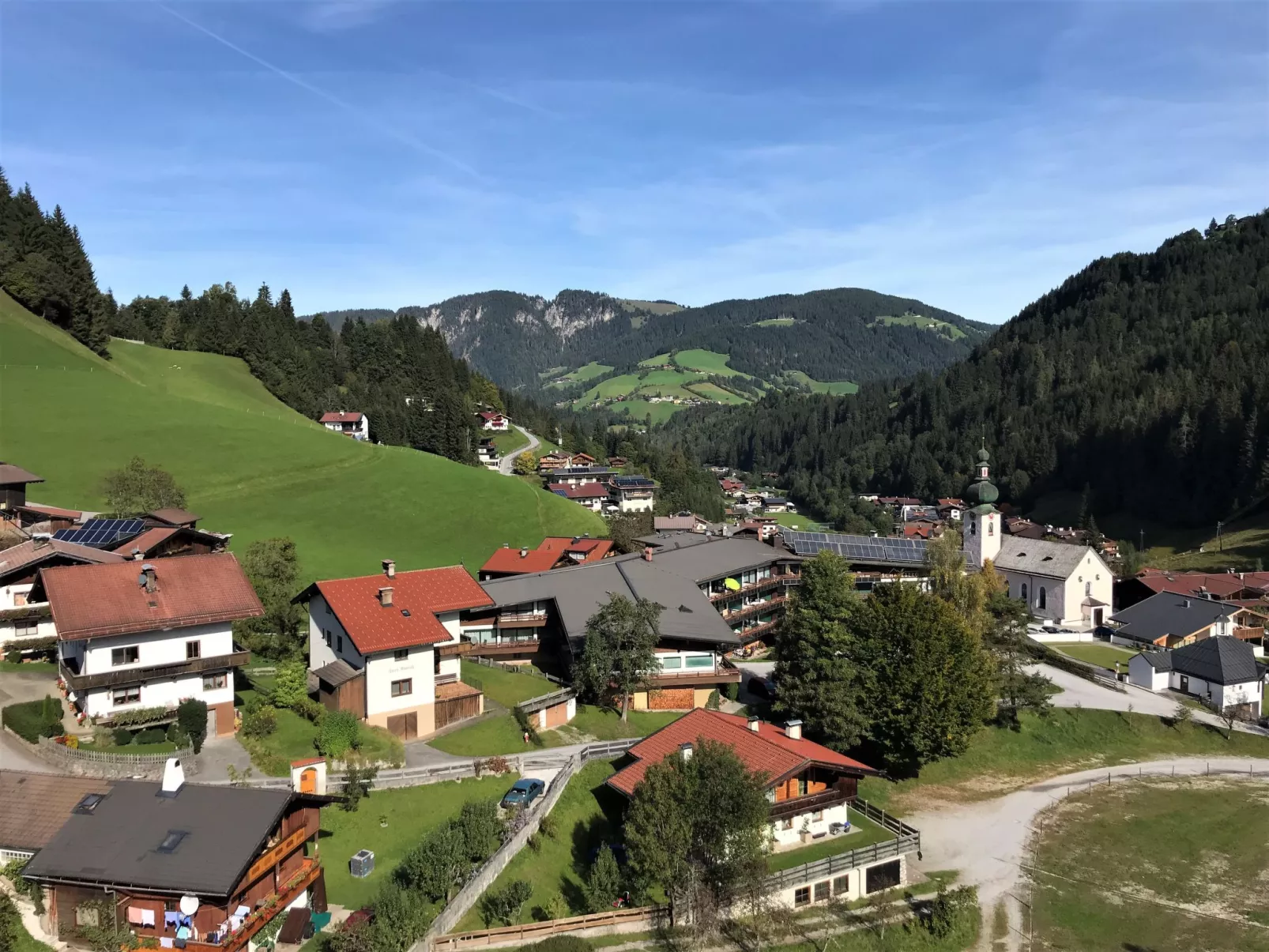 Panorama Chalet Tirol-Omgeving
