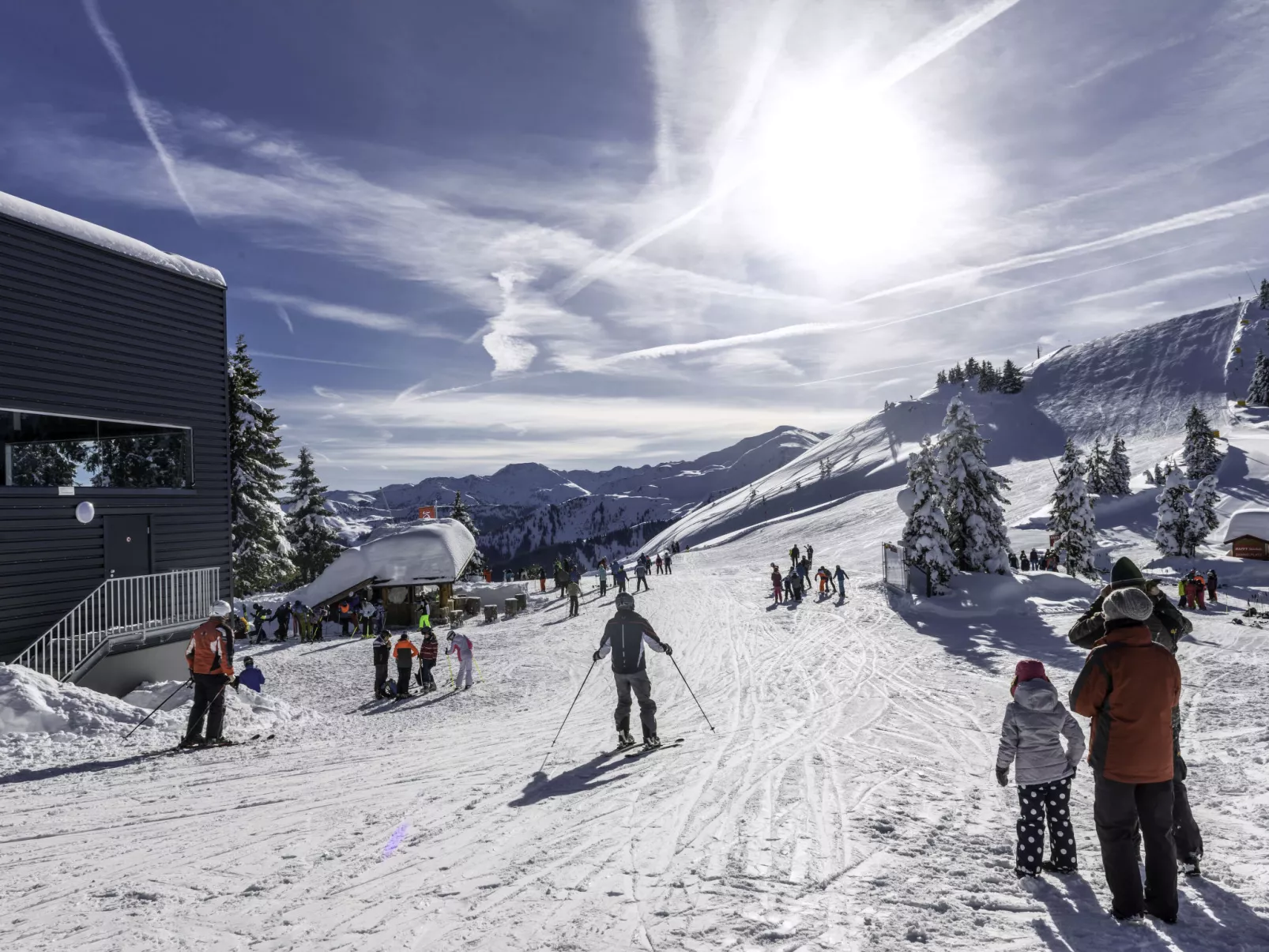 Panorama Chalet Tirol-Omgeving