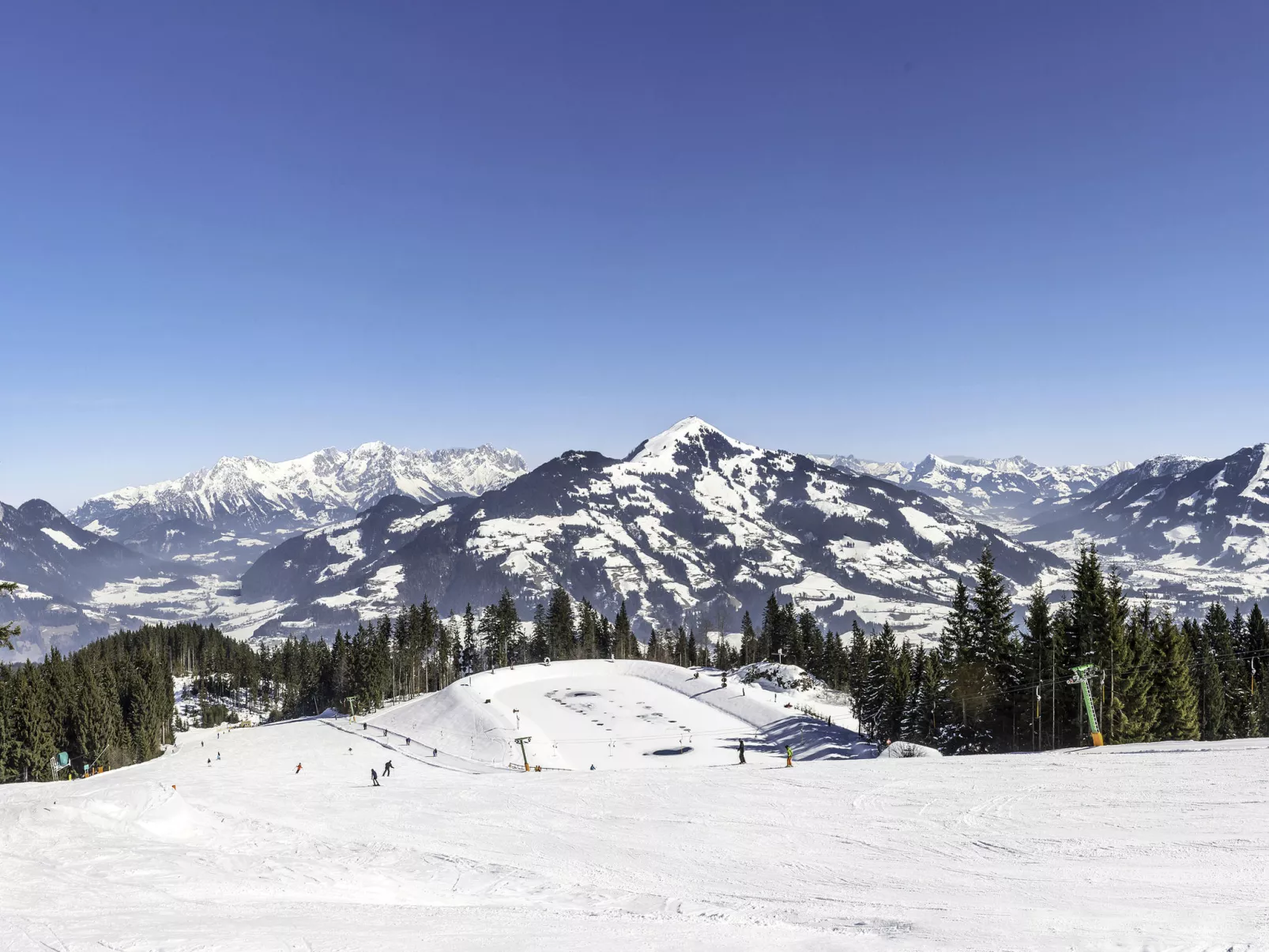Panorama Chalet Tirol-Omgeving