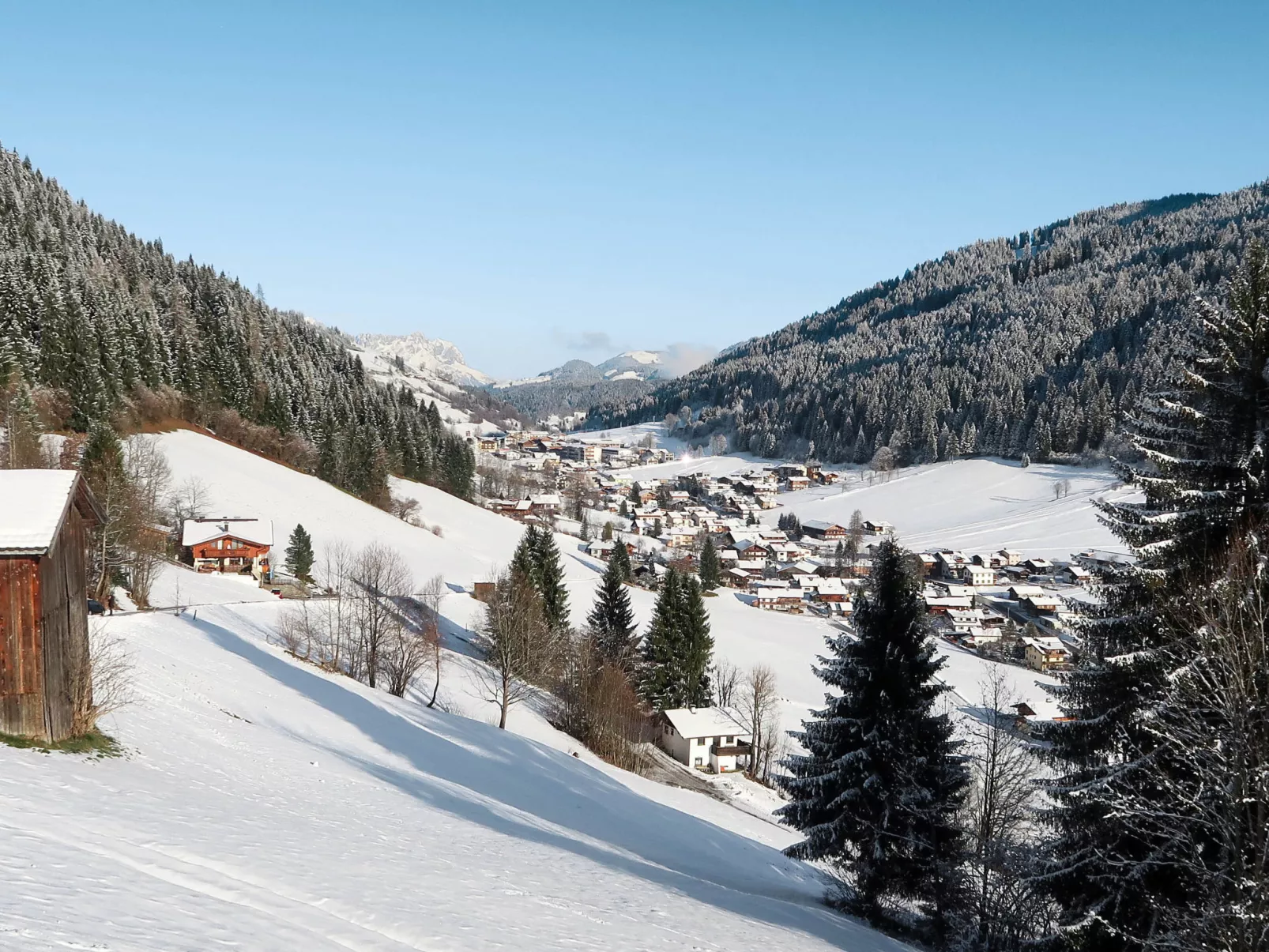 Panorama Chalet Tirol-Omgeving