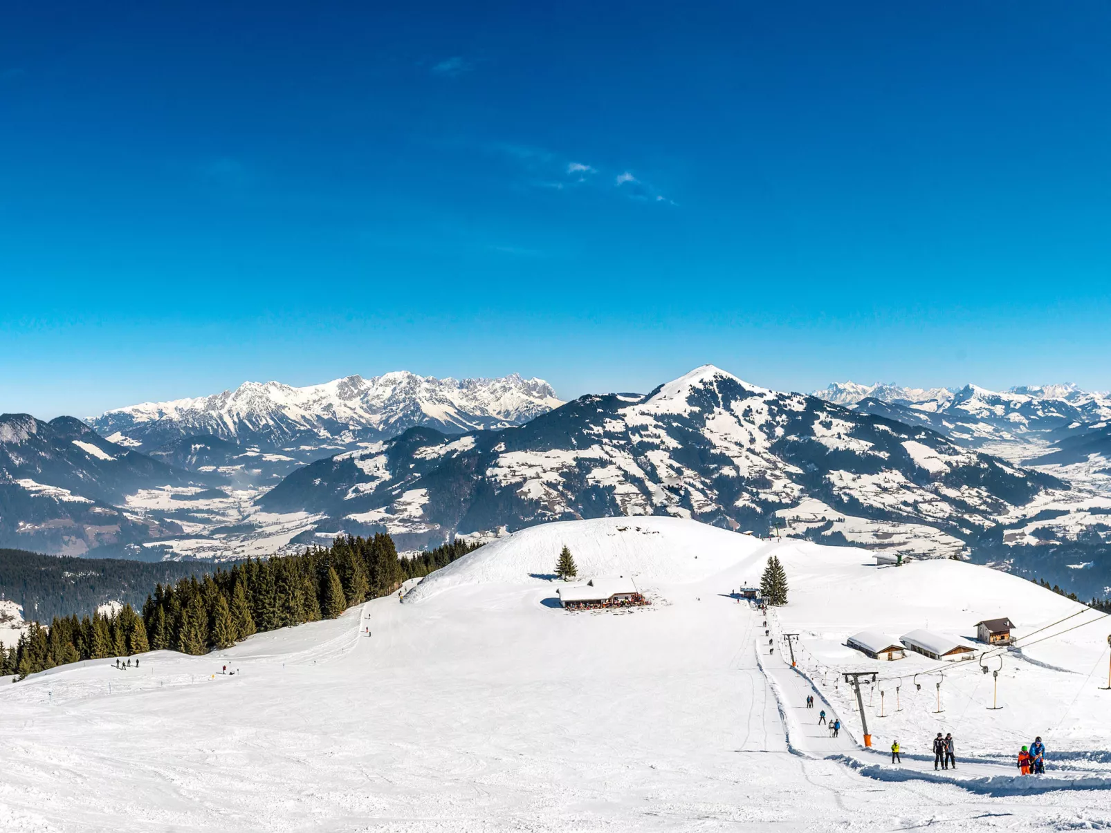 Panorama Chalet Tirol-Omgeving