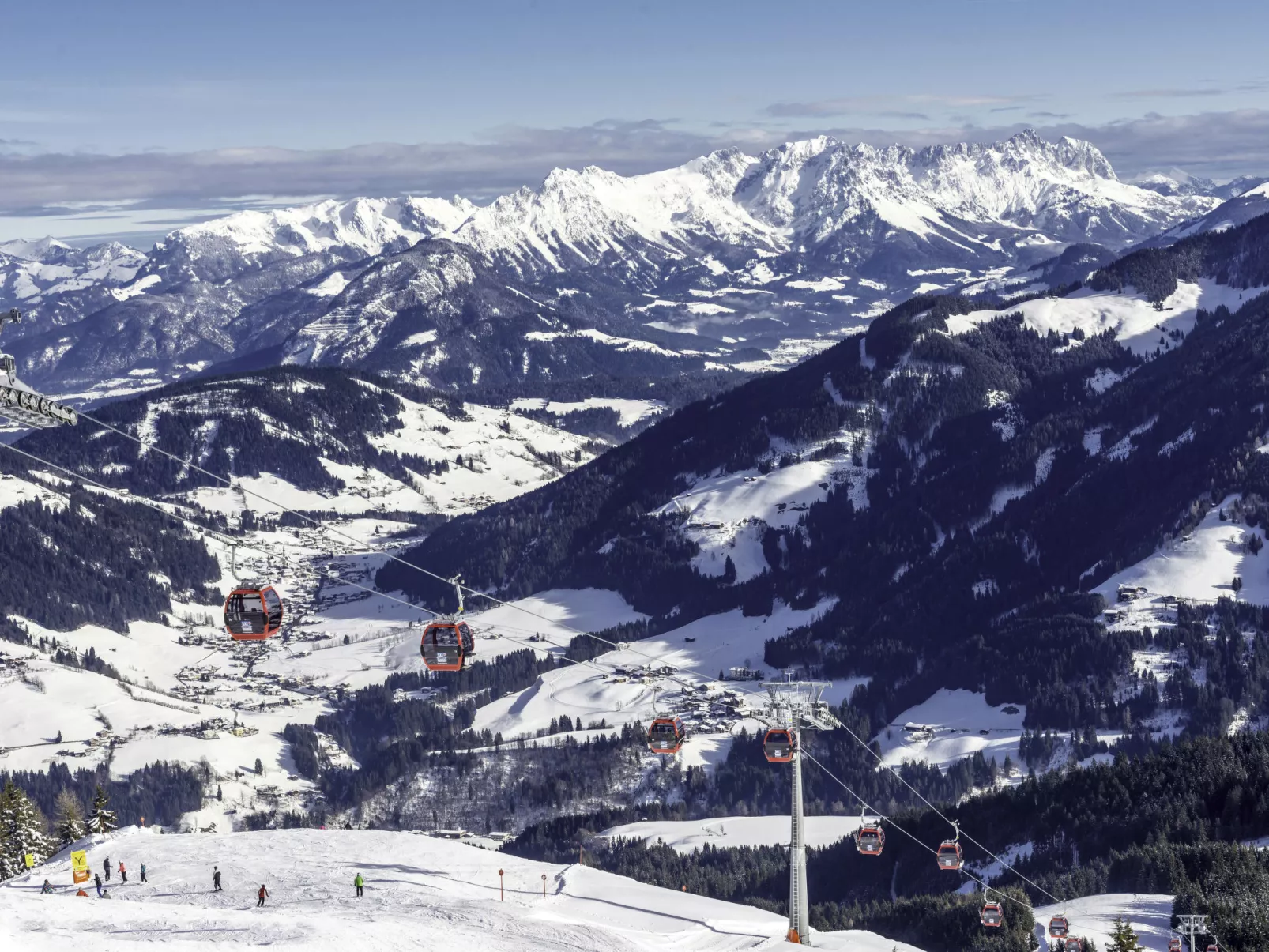 Panorama Chalet Tirol-Omgeving