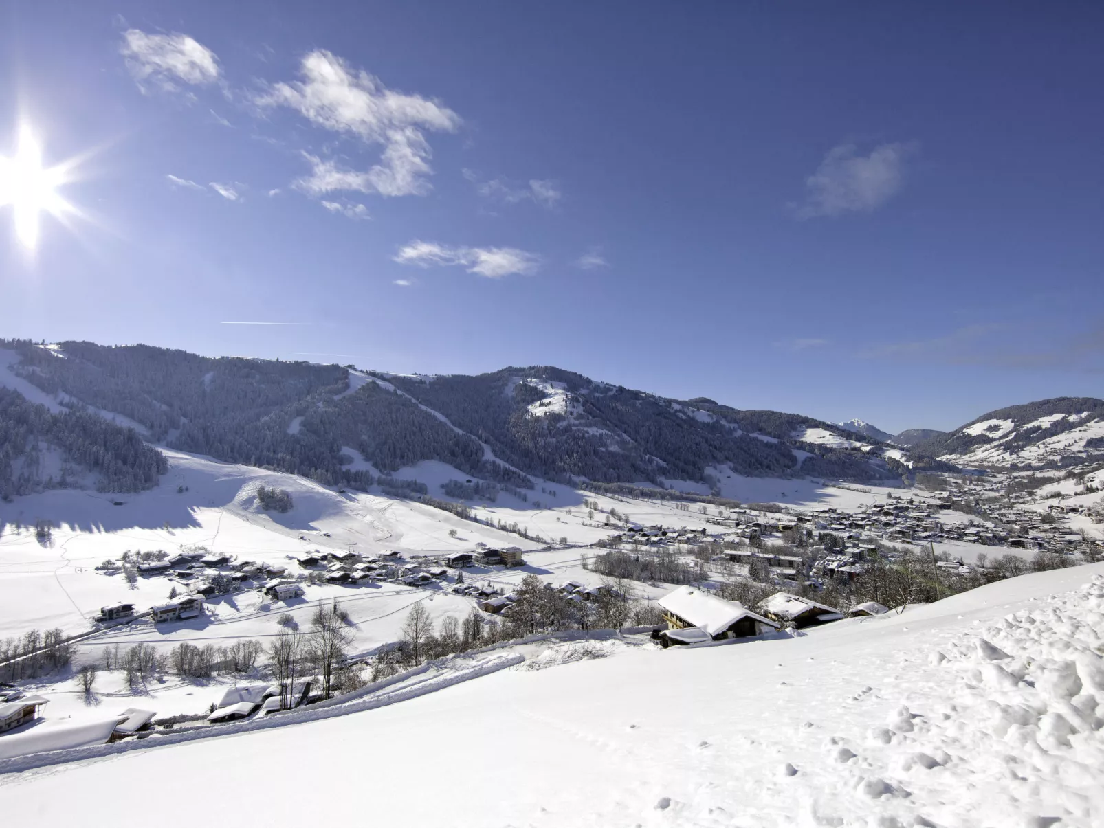 Panorama Chalet Tirol-Omgeving