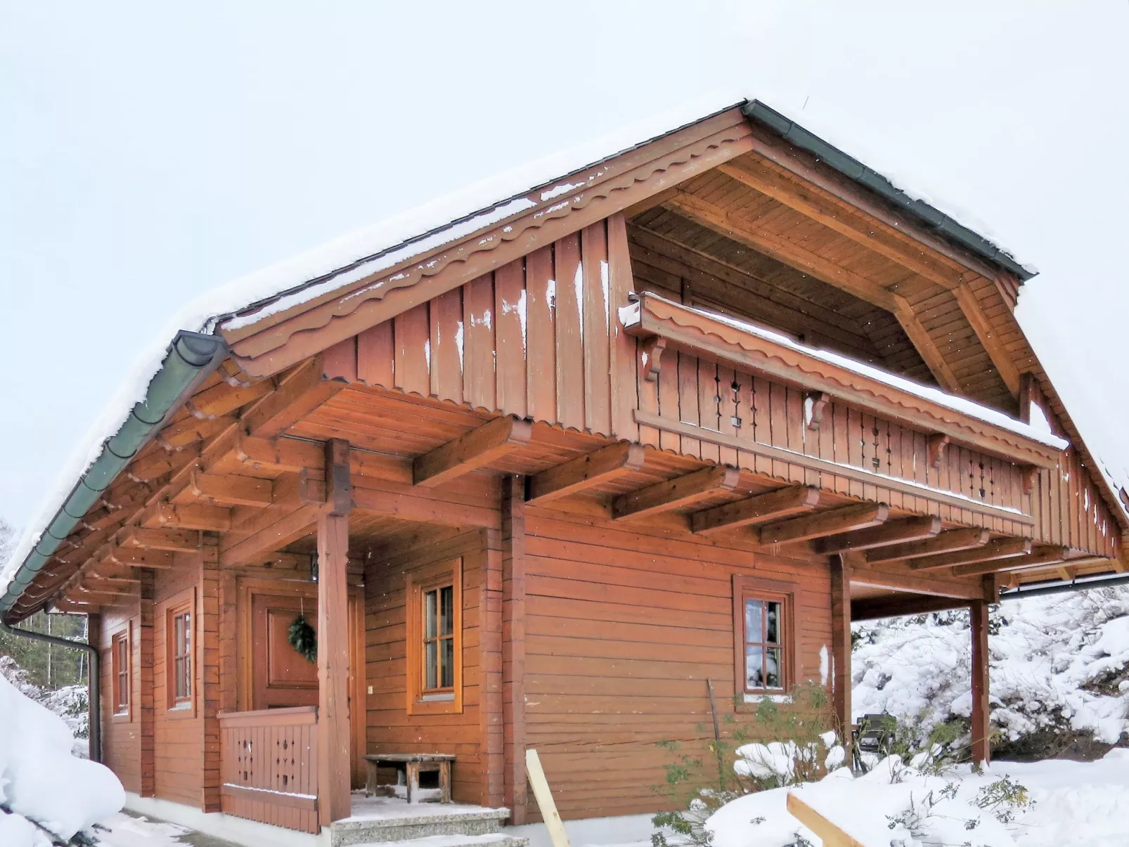 Simons Blockhütte-Buiten