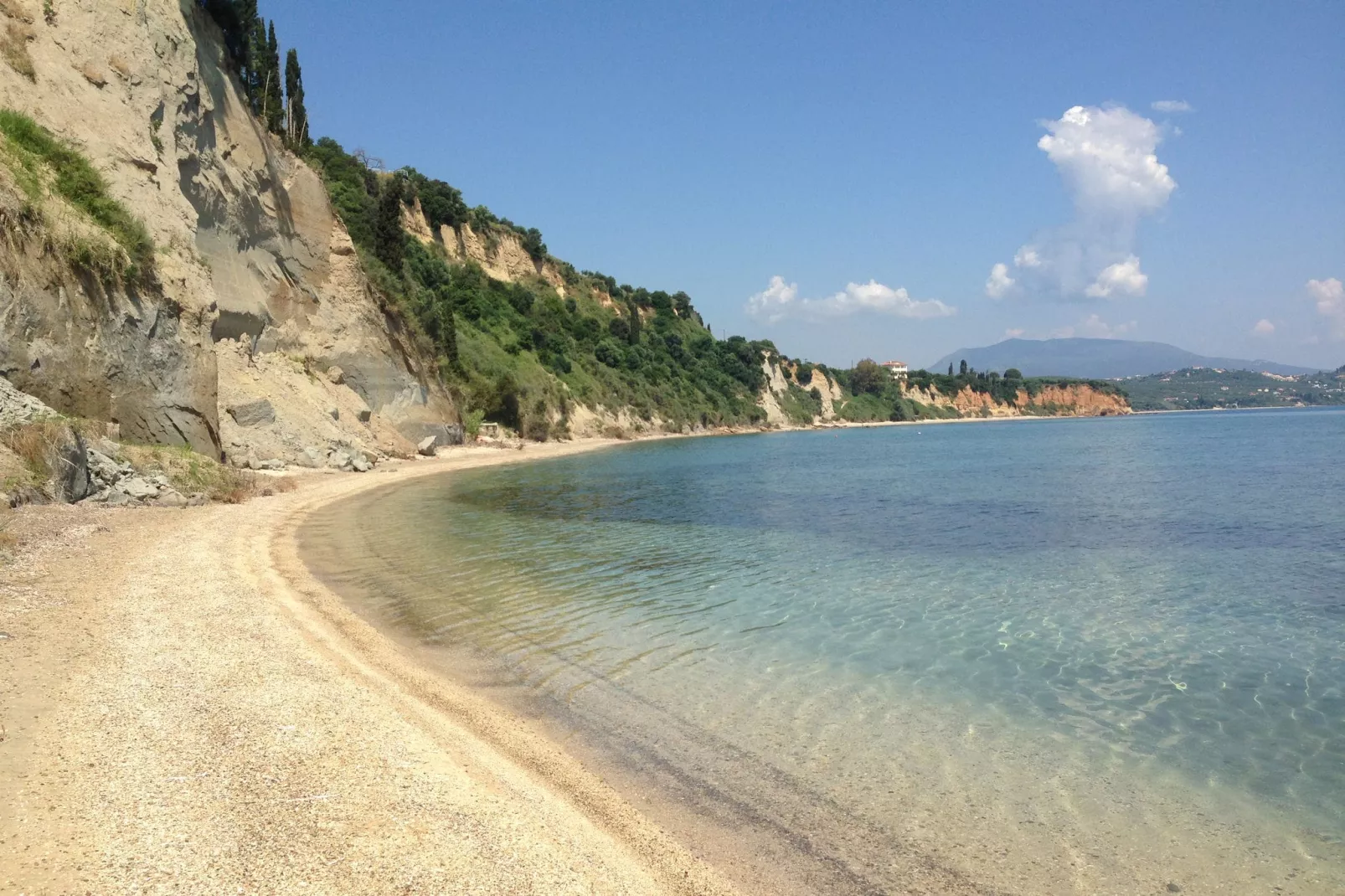 Villa Kamaria-Gebieden zomer 1km