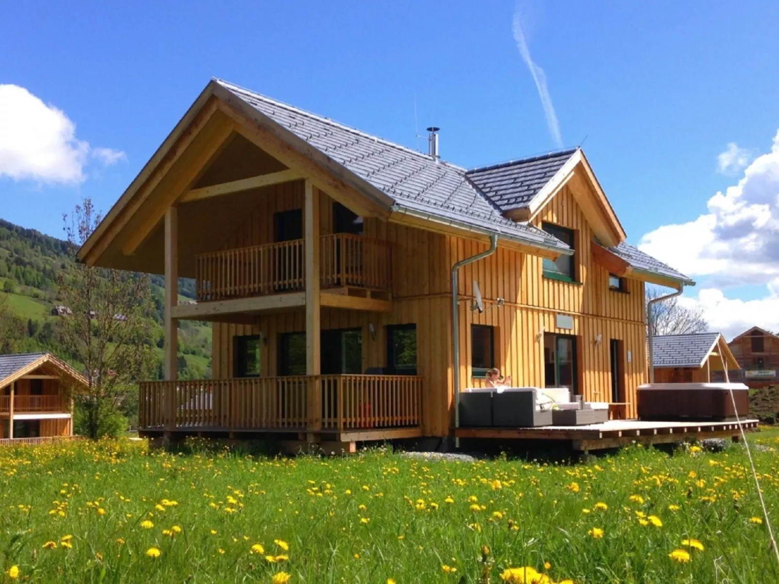 Chalet Wellness Superior 7 P-Buiten